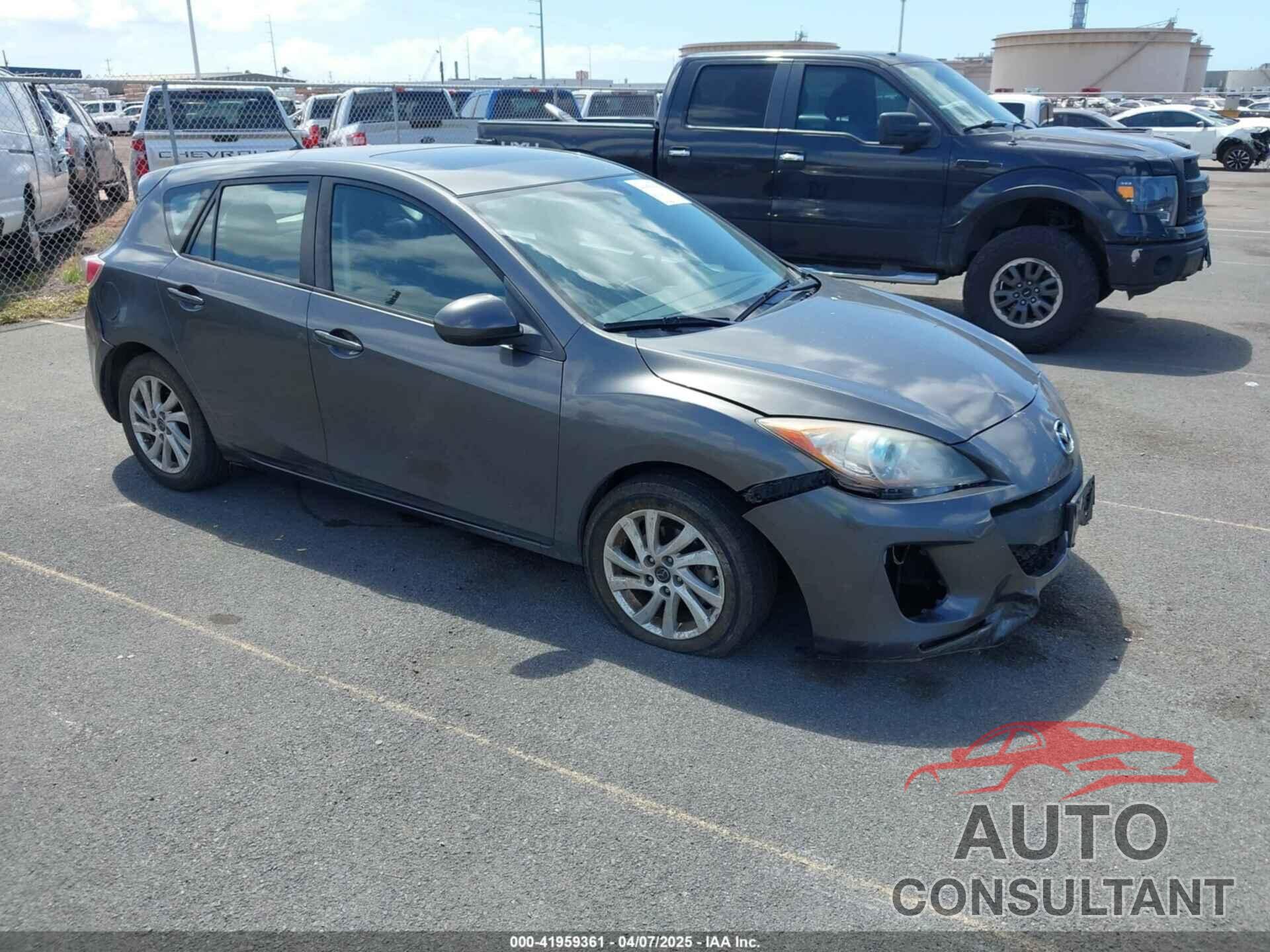 MAZDA MAZDA3 2013 - JM1BL1MP3D1825074