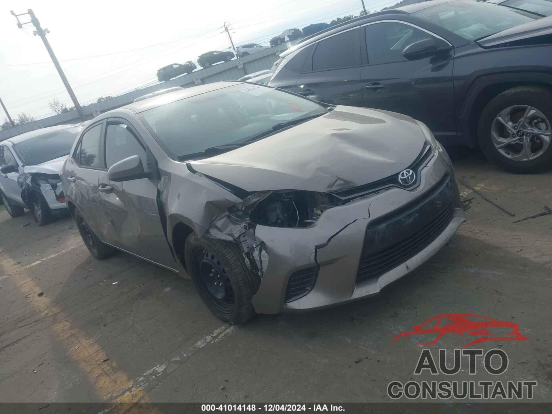 TOYOTA COROLLA 2015 - 2T1BURHE8FC418998