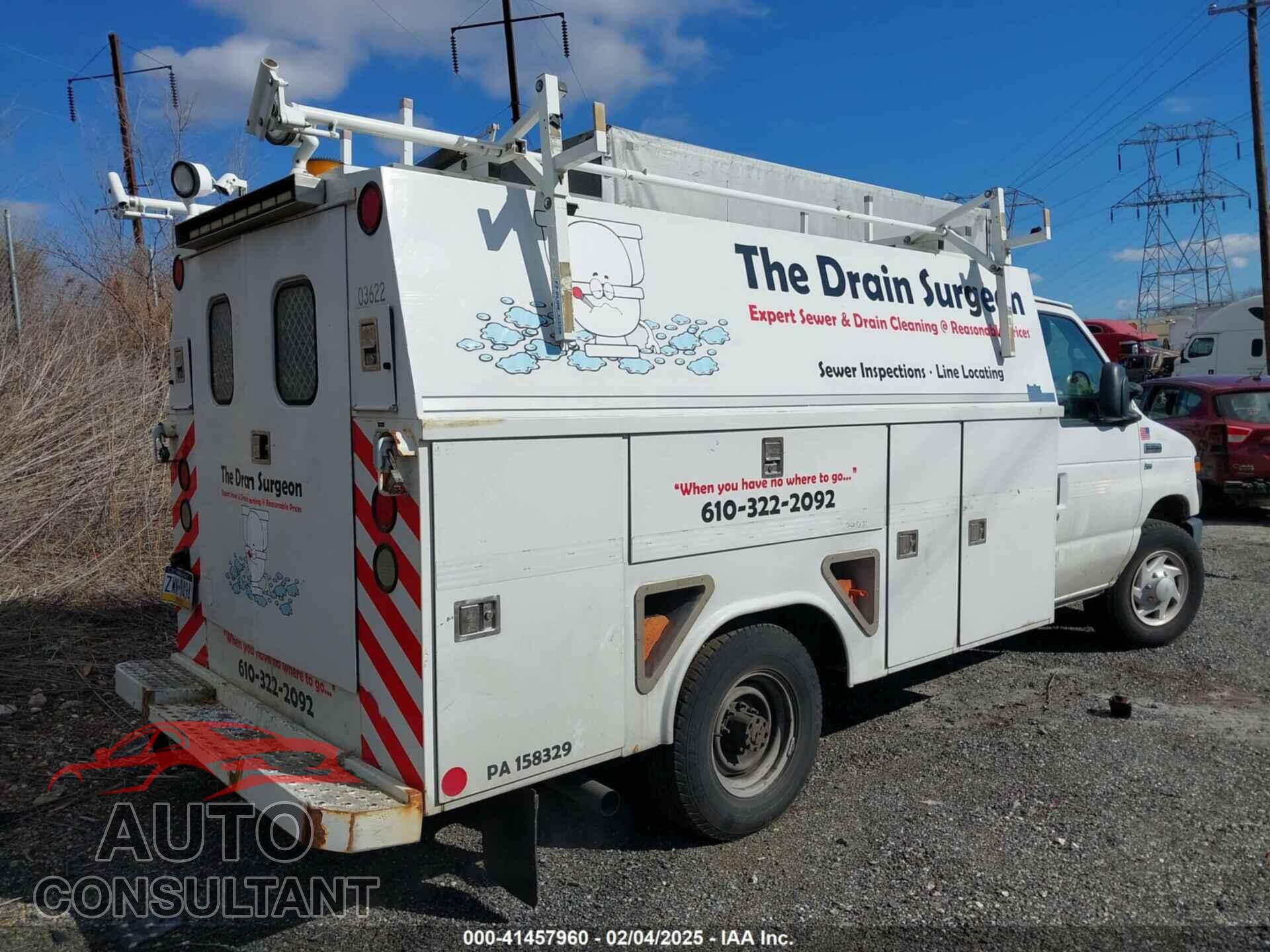 FORD E-350 CUTAWAY 2011 - 1FDSE3FL4BDB20095