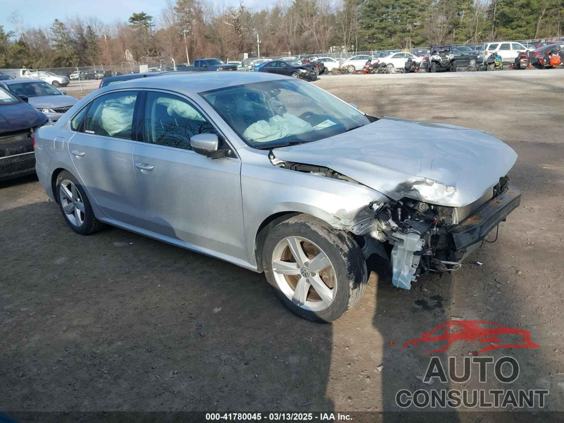 VOLKSWAGEN PASSAT 2015 - 1VWAT7A37FC080463