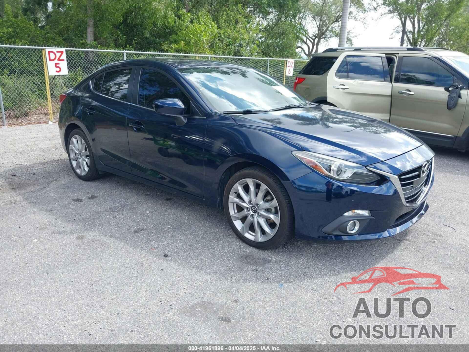 MAZDA MAZDA3 2014 - JM1BM1W36E1217400