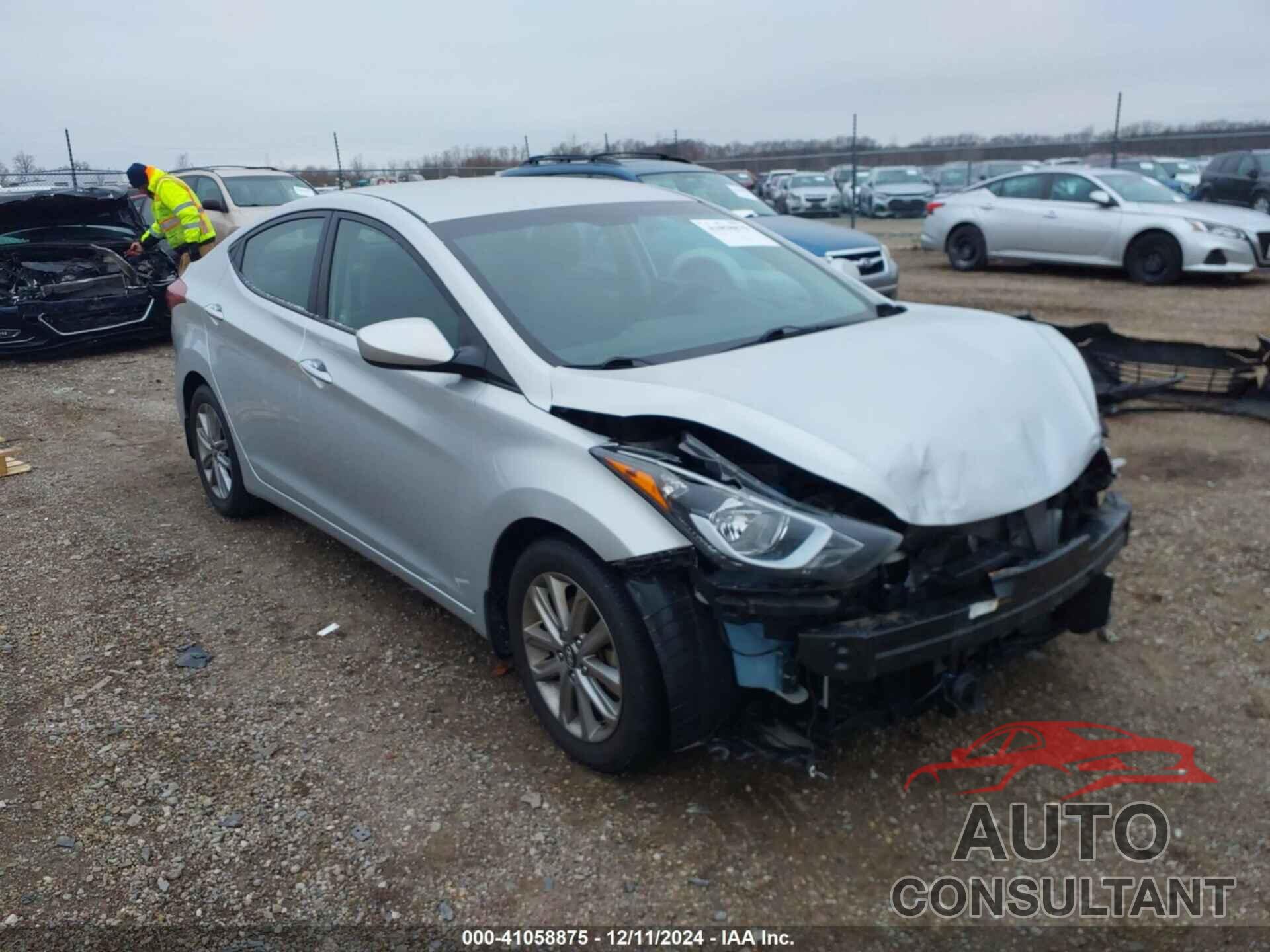 HYUNDAI ELANTRA 2015 - 5NPDH4AE9FH626170