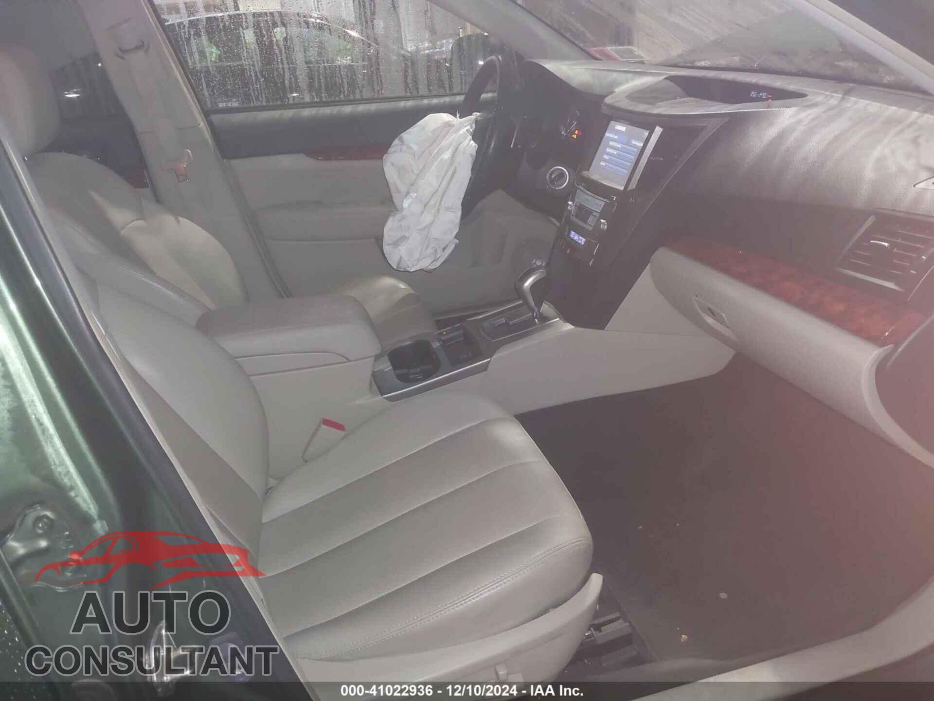 SUBARU OUTBACK 2012 - 4S4BRBLC3C3259807
