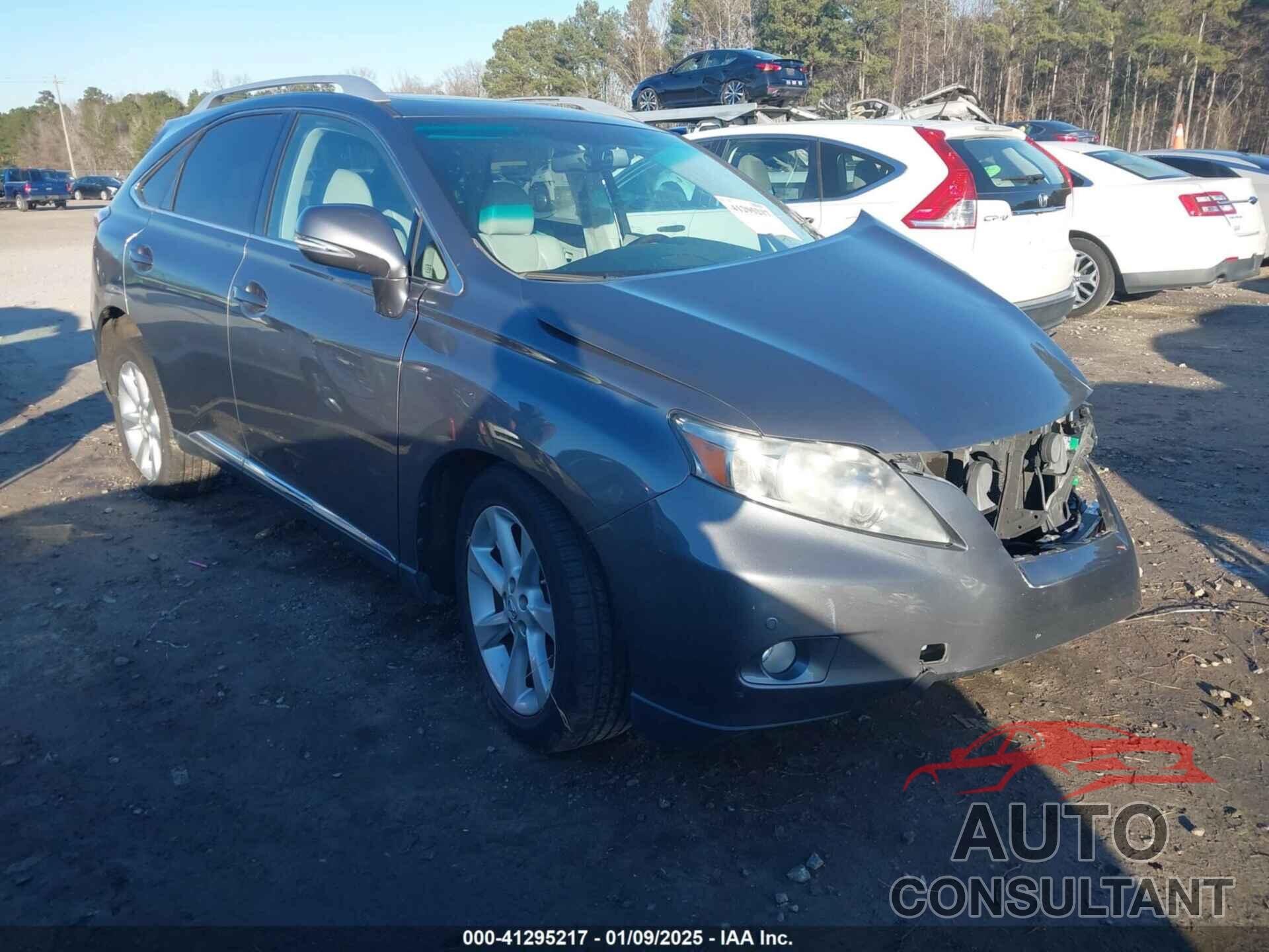 LEXUS RX 350 2012 - 2T2ZK1BA5CC081466