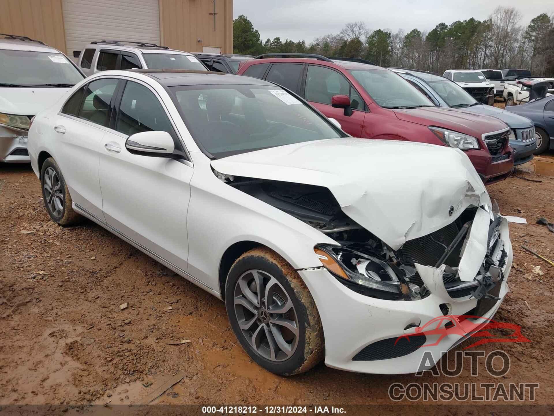 MERCEDES-BENZ C 300 2018 - WDDWF4KB5JR374184