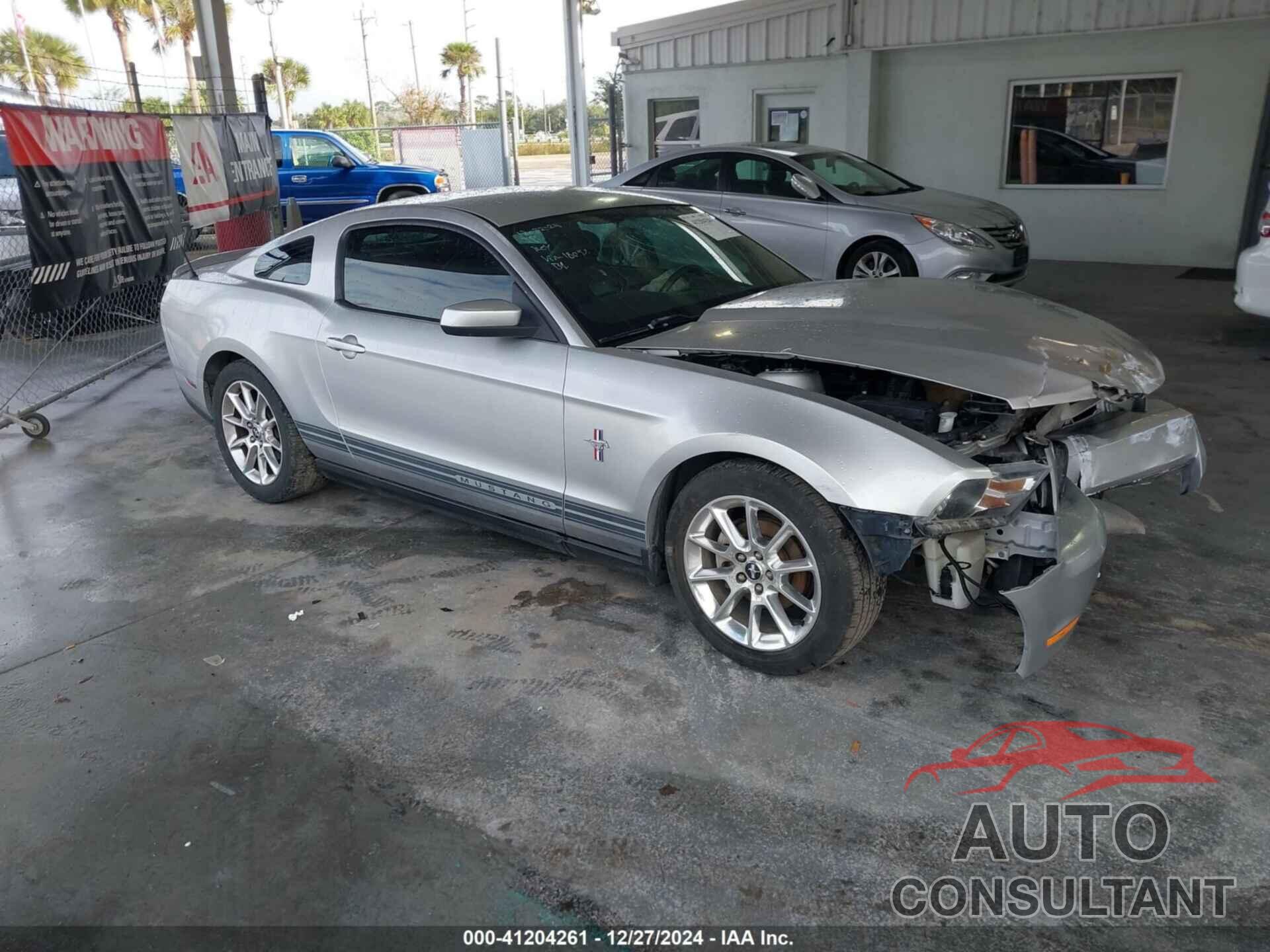 FORD MUSTANG 2010 - 1ZVBP8AN3A5180587