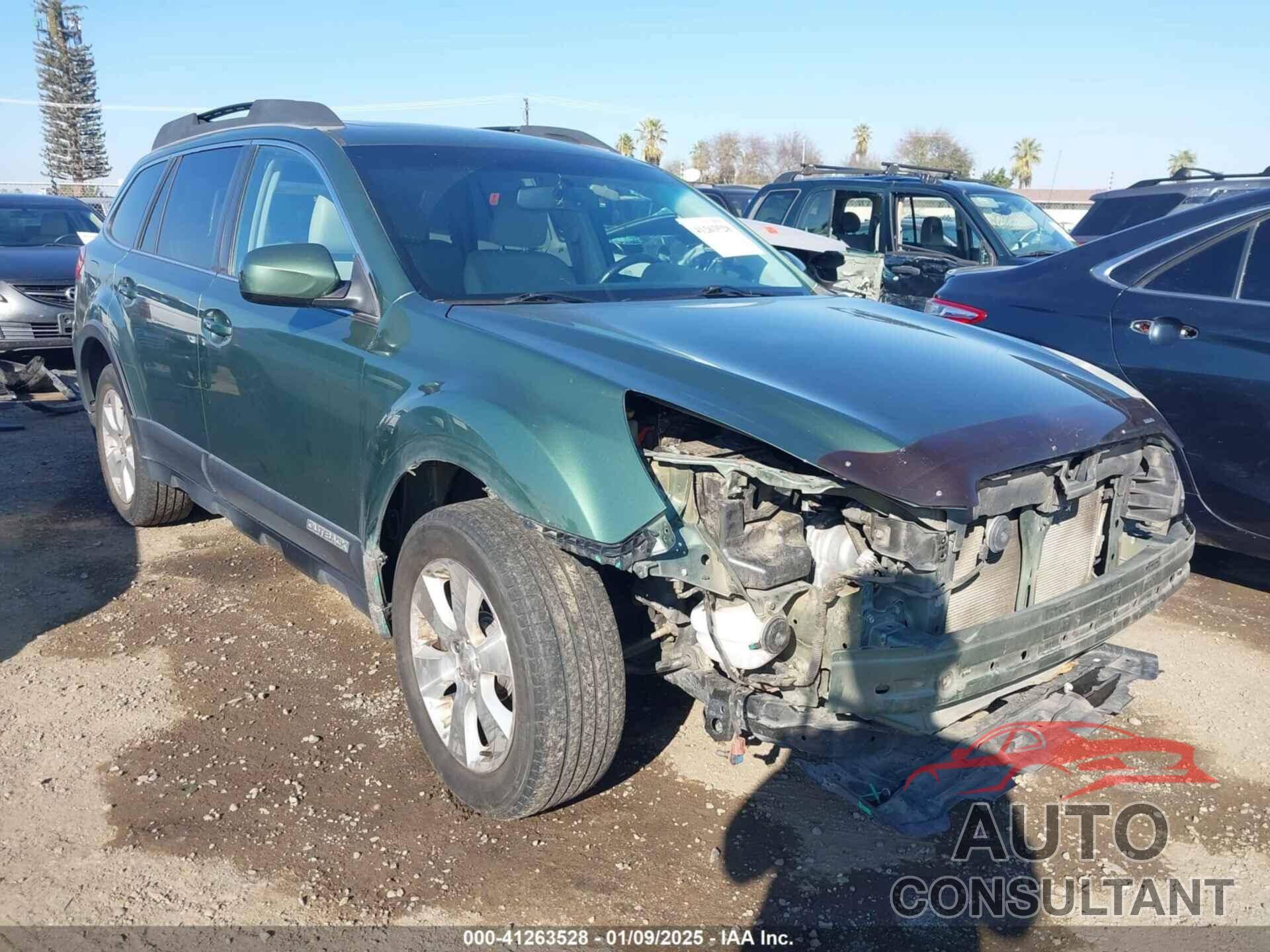 SUBARU OUTBACK 2011 - 4S4BRDLC0B2377376