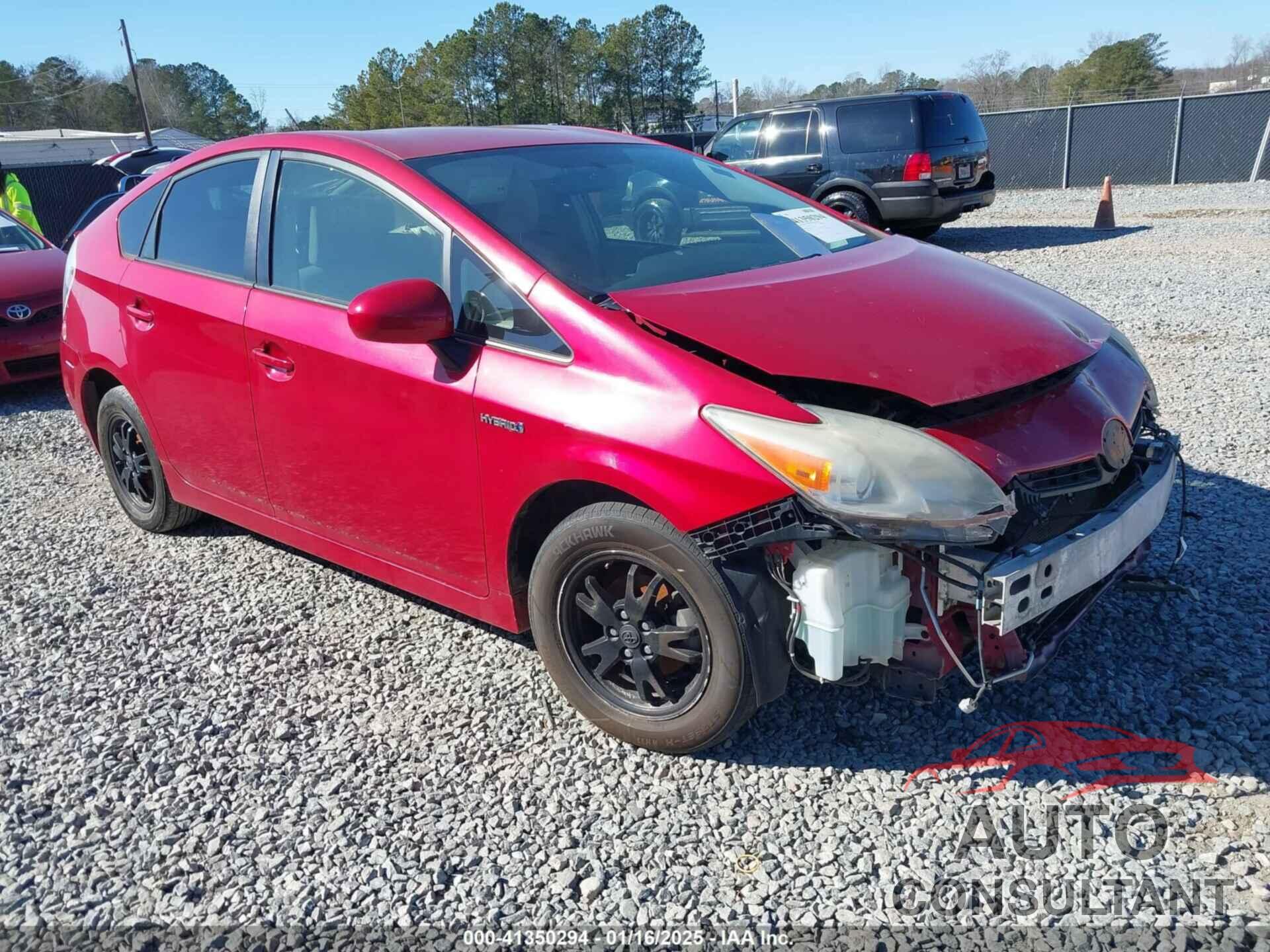 TOYOTA PRIUS 2012 - JTDKN3DU7C1607892