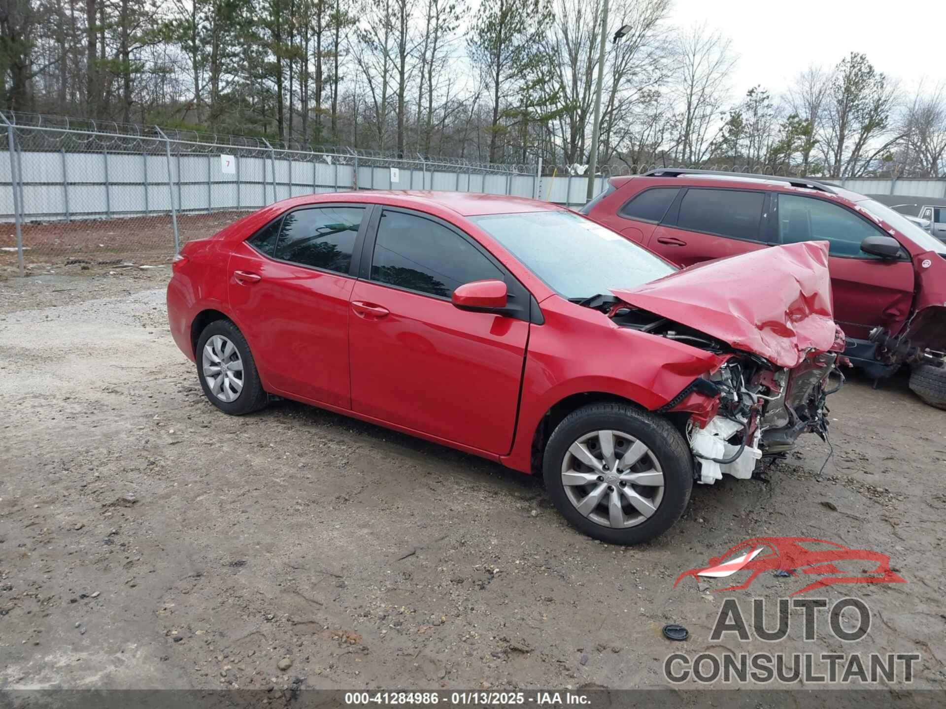 TOYOTA COROLLA 2015 - 2T1BURHE4FC305680