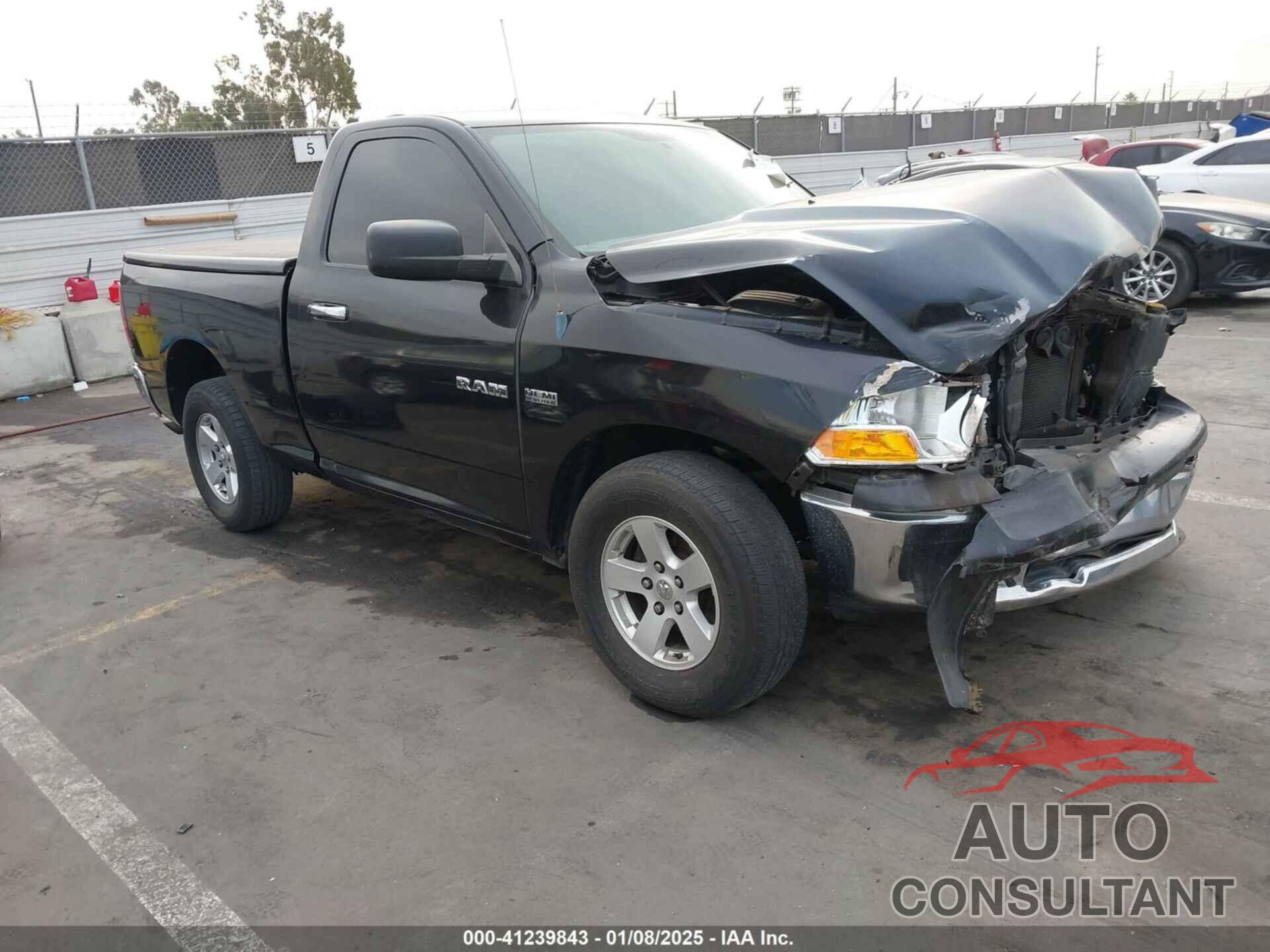 DODGE RAM 1500 2009 - 1D3HB16T49J519698