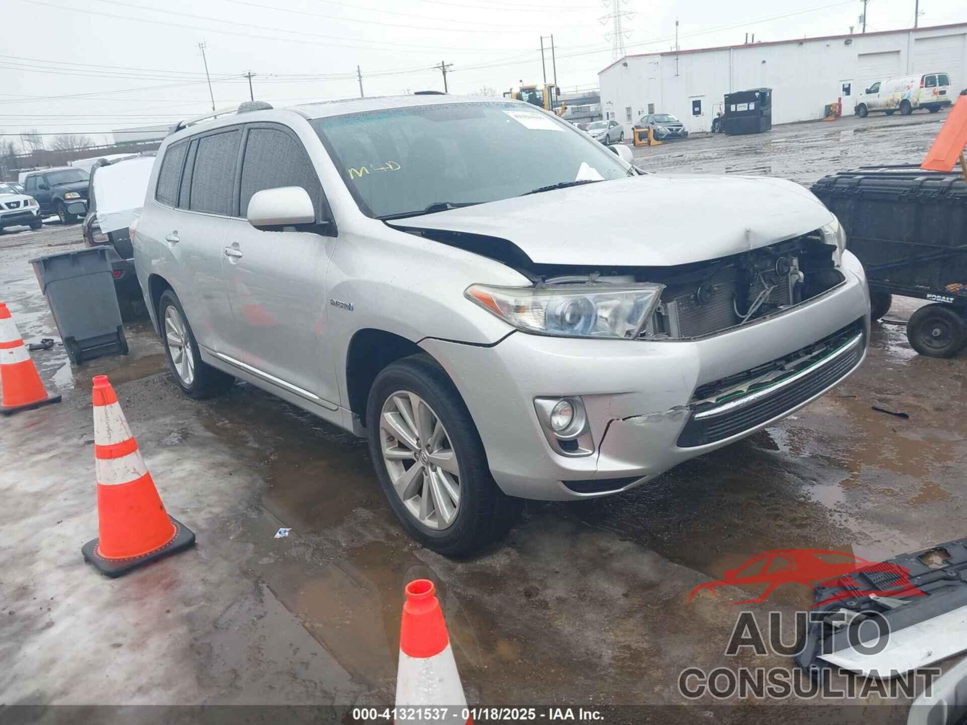 TOYOTA HIGHLANDER HYBRID 2012 - JTEDC3EH4C2006610