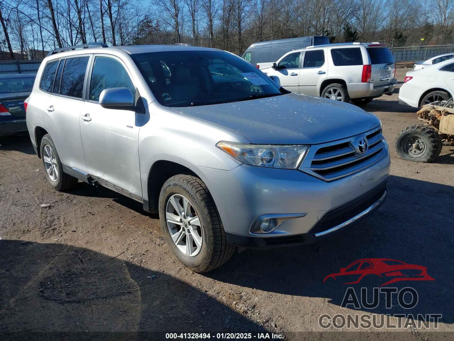 TOYOTA HIGHLANDER 2012 - 5TDBK3EH4CS099796