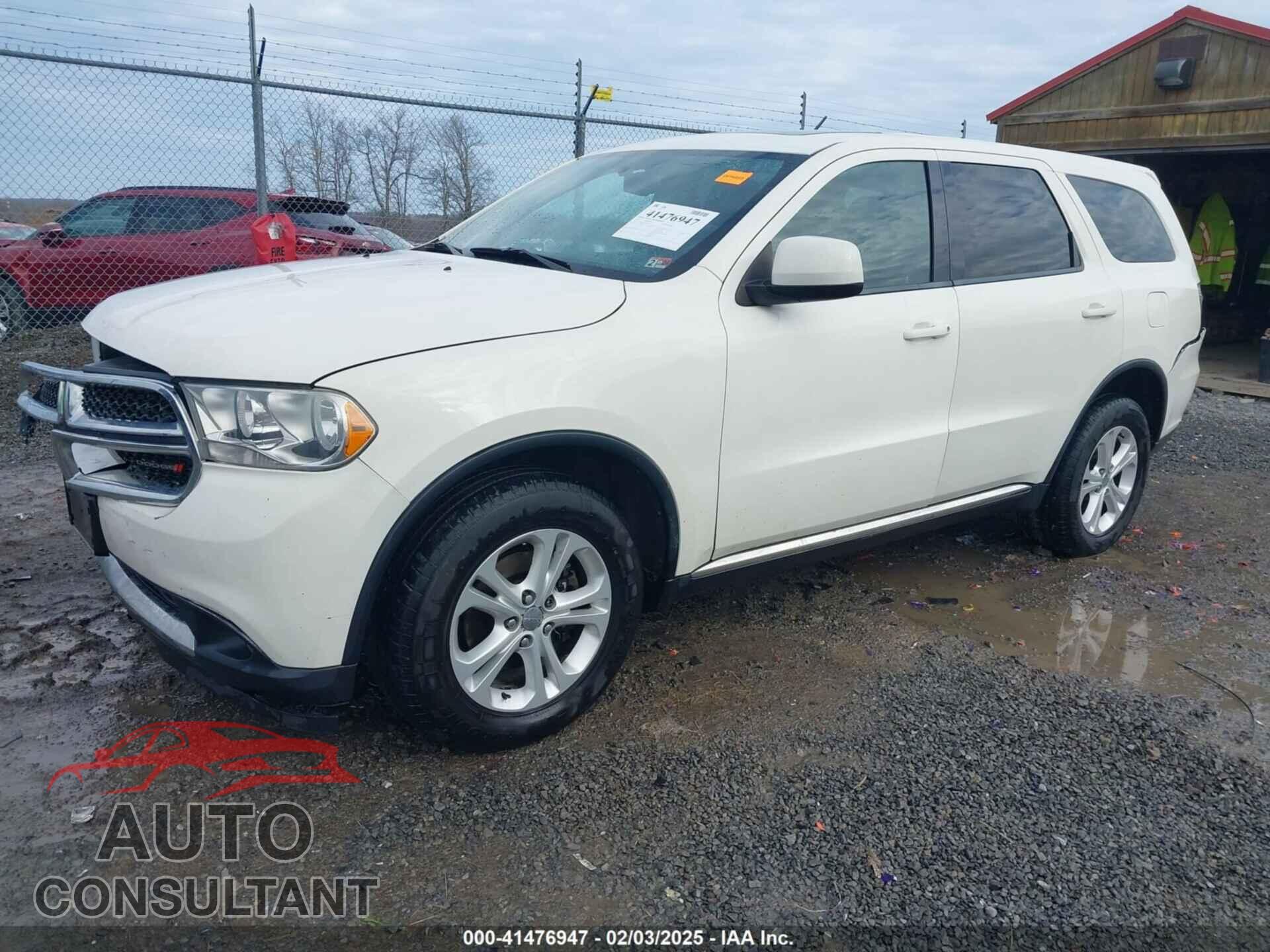 DODGE DURANGO 2012 - 1C4RDJAG1CC336434