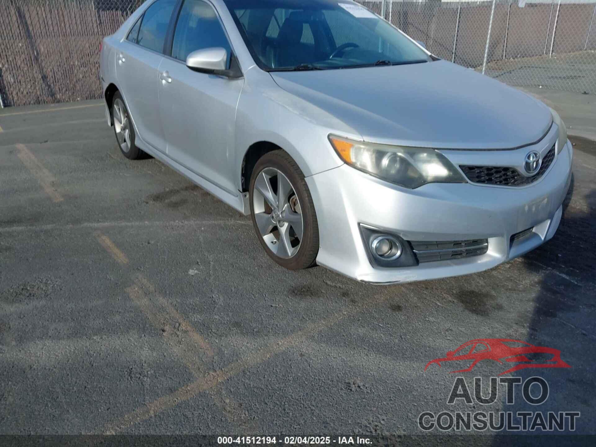 TOYOTA CAMRY 2013 - 4T1BK1FK6DU528668