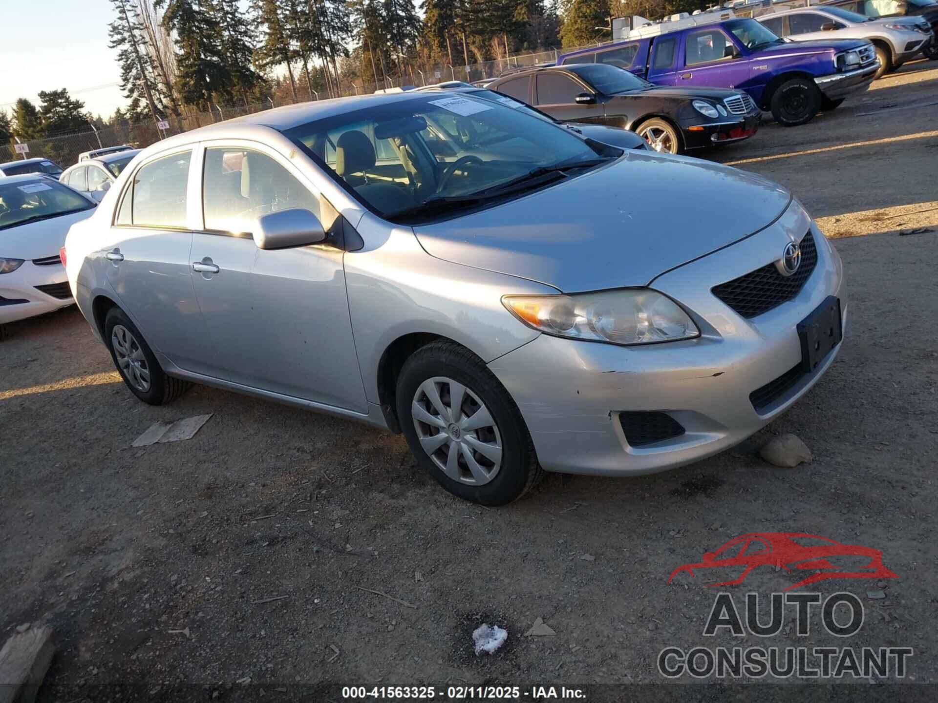 TOYOTA COROLLA 2009 - JTDBL40E099046469