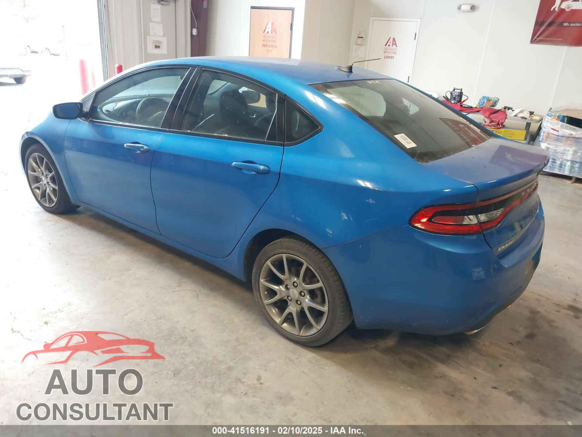 DODGE DART 2015 - 1C3CDFBB2FD174242