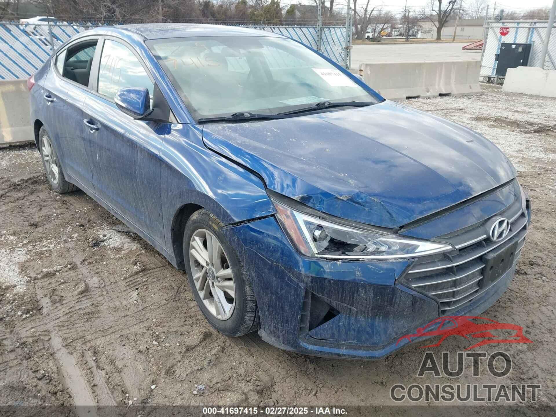 HYUNDAI ELANTRA 2019 - 5NPD84LF5KH470029
