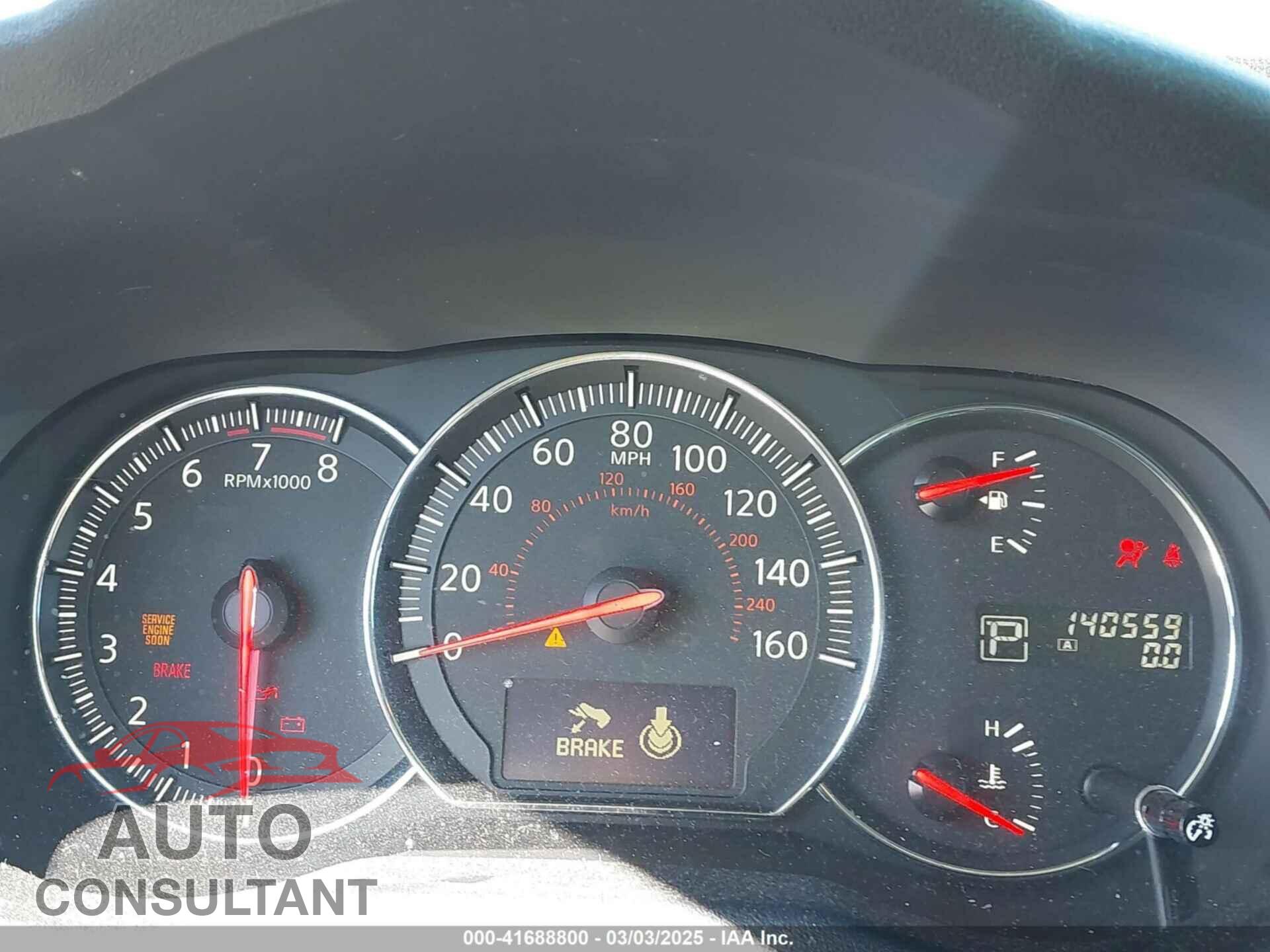 NISSAN MAXIMA 2014 - 1N4AA5AP1EC486825