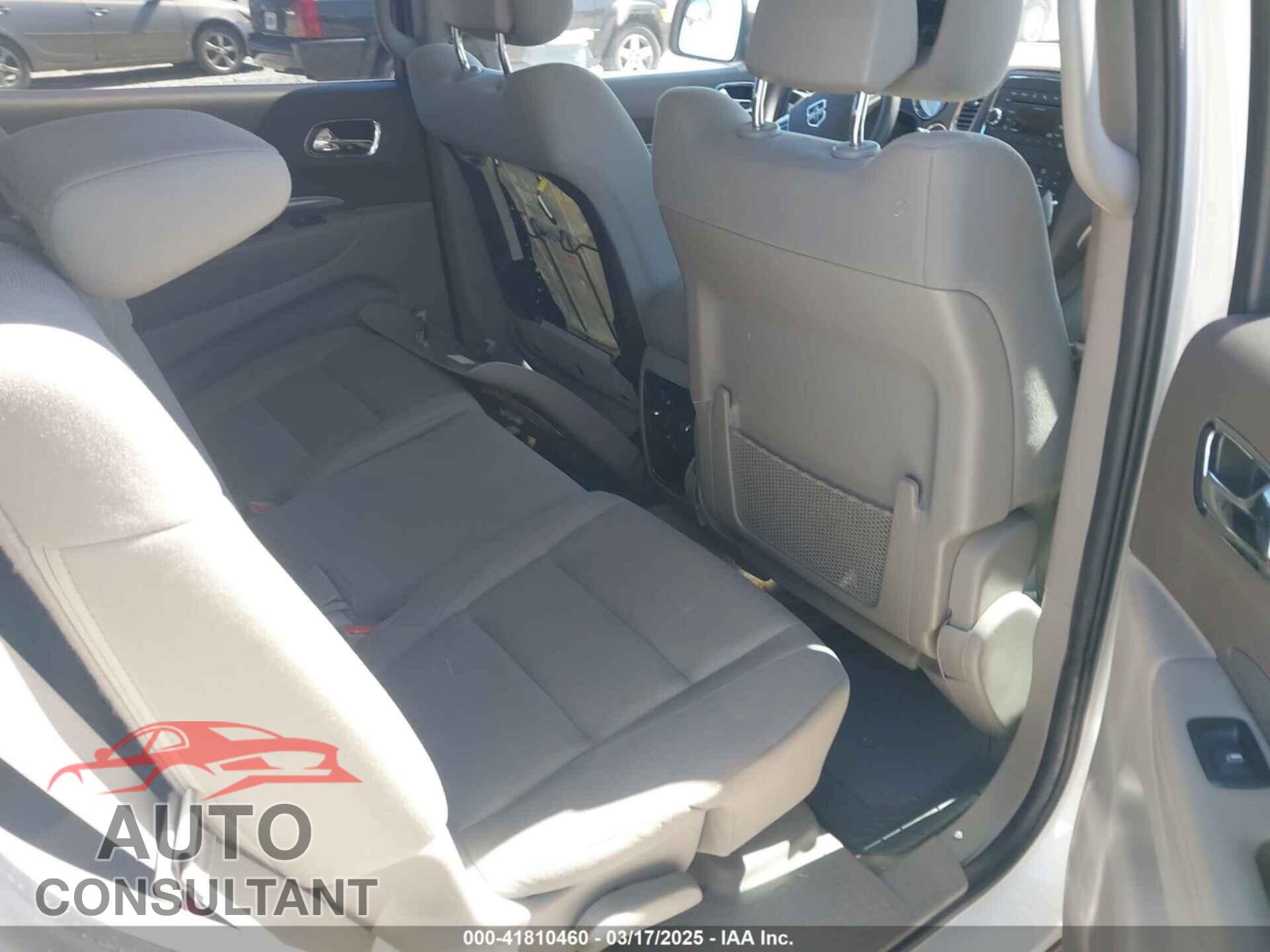 DODGE DURANGO 2011 - 1D4RD2GG6BC618325