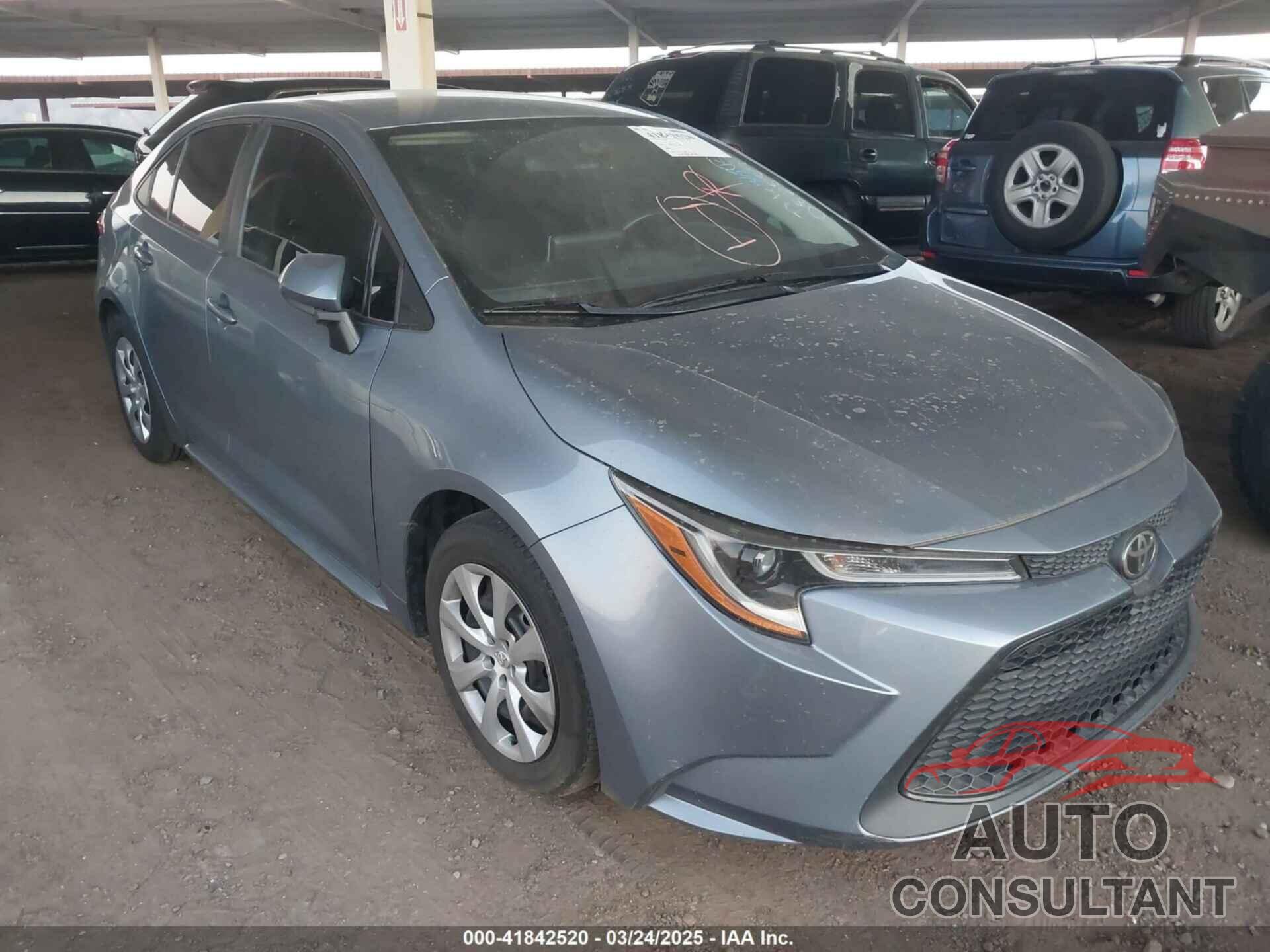 TOYOTA COROLLA 2020 - 5YFEPRAE8LP082859