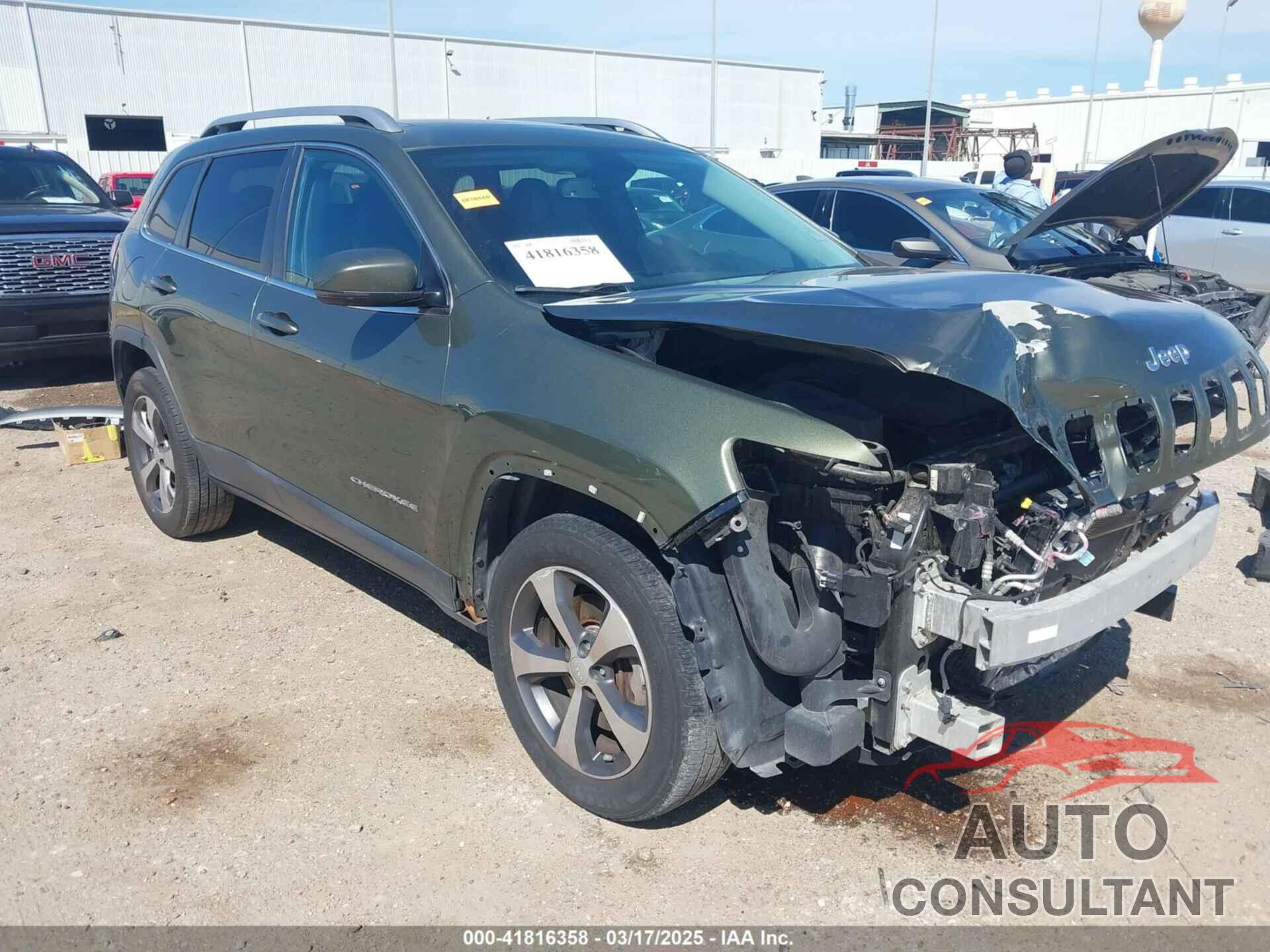 JEEP CHEROKEE 2019 - 1C4PJMDX2KD225218