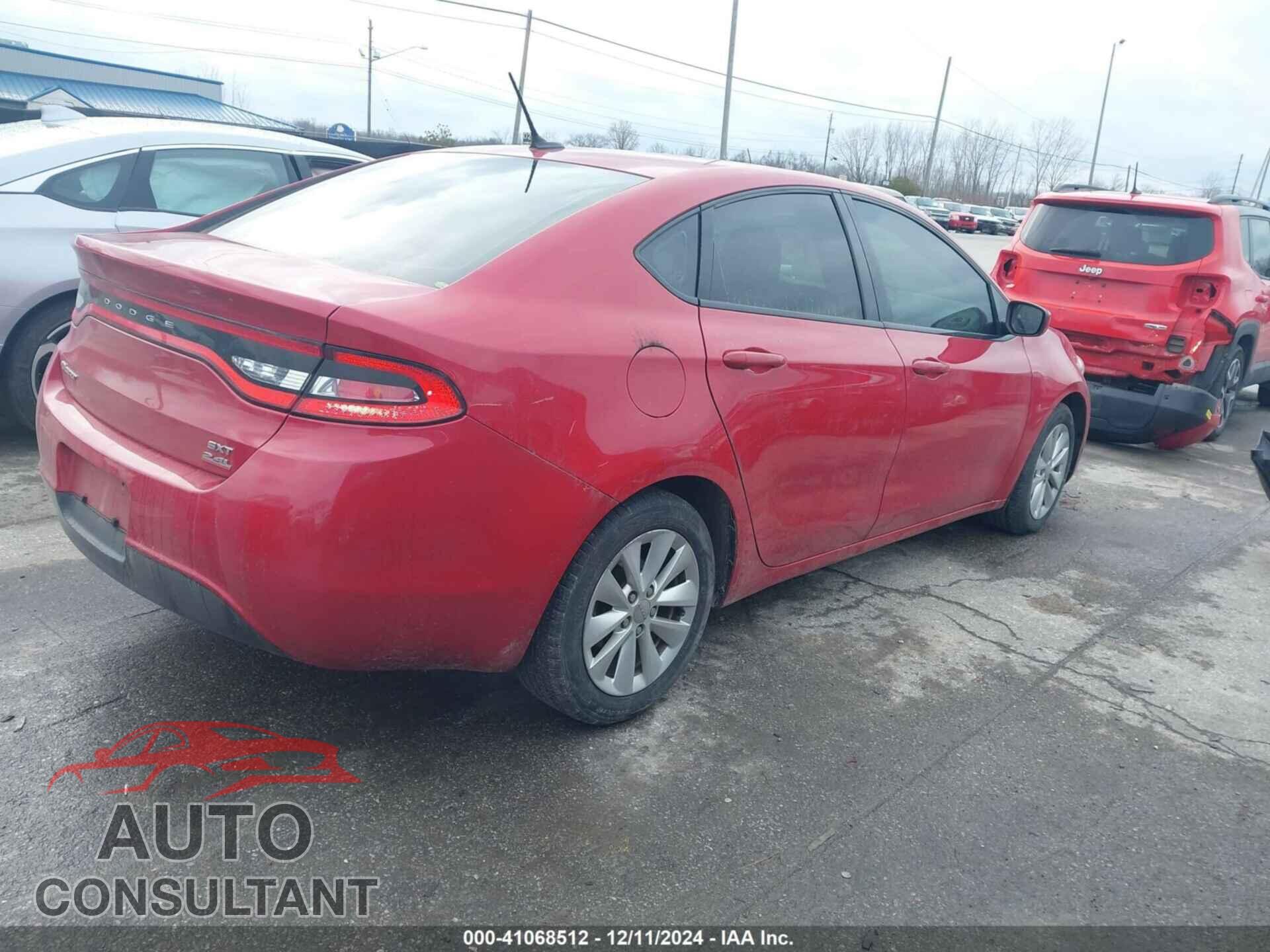 DODGE DART 2014 - 1C3CDFBB2ED913477