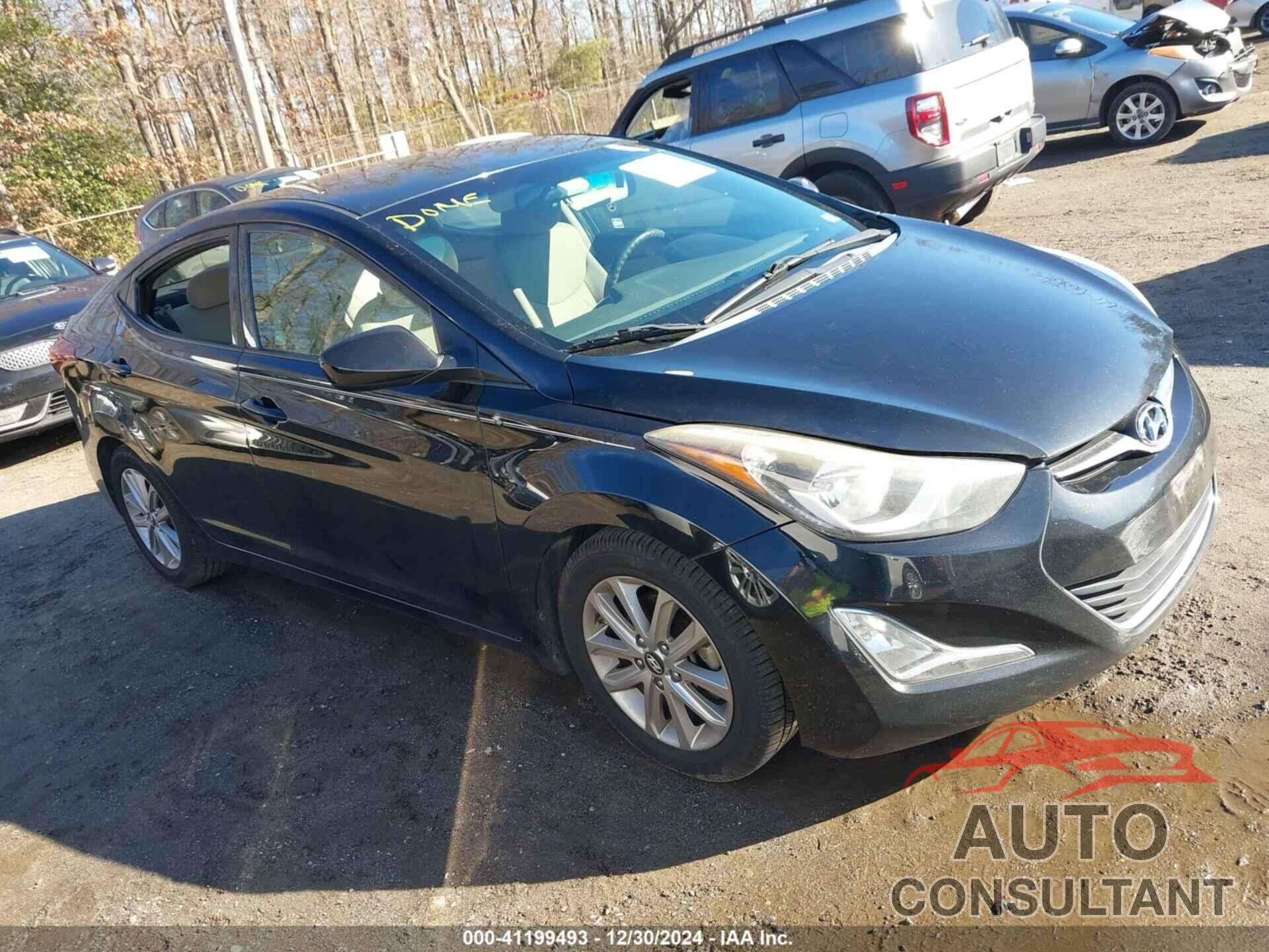 HYUNDAI ELANTRA 2015 - 5NPDH4AE0FH638868