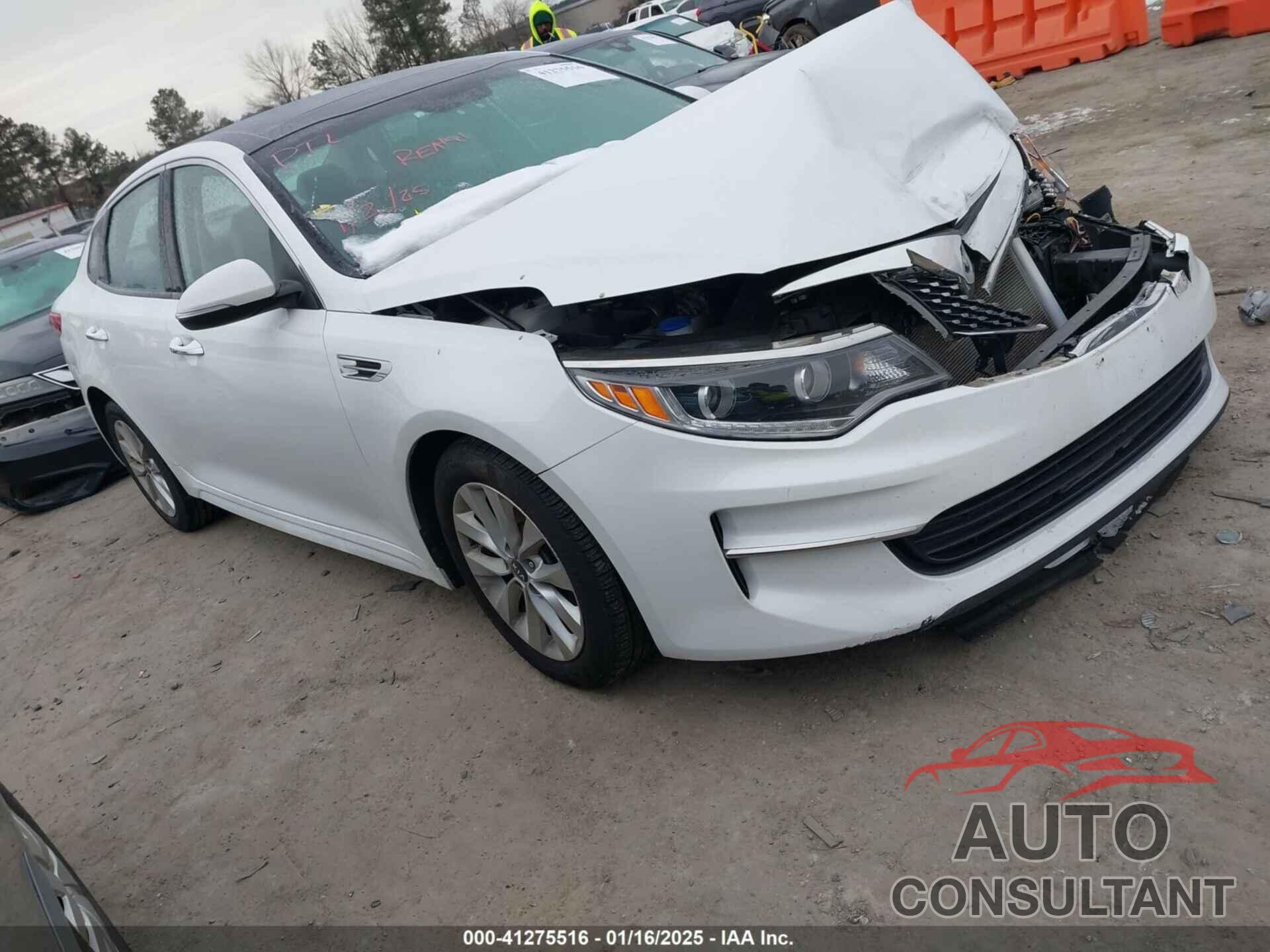 KIA OPTIMA 2016 - 5XXGU4L30GG086743