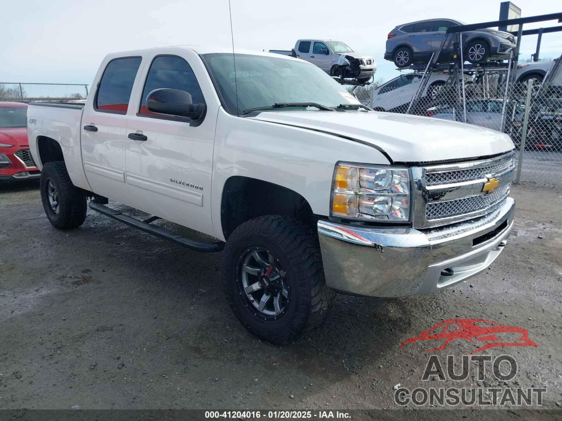 CHEVROLET SILVERADO 1500 2013 - 3GCPKREAXDG187117