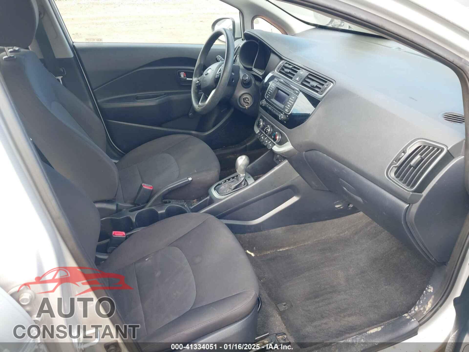 KIA RIO 2017 - KNADM4A34H6014611