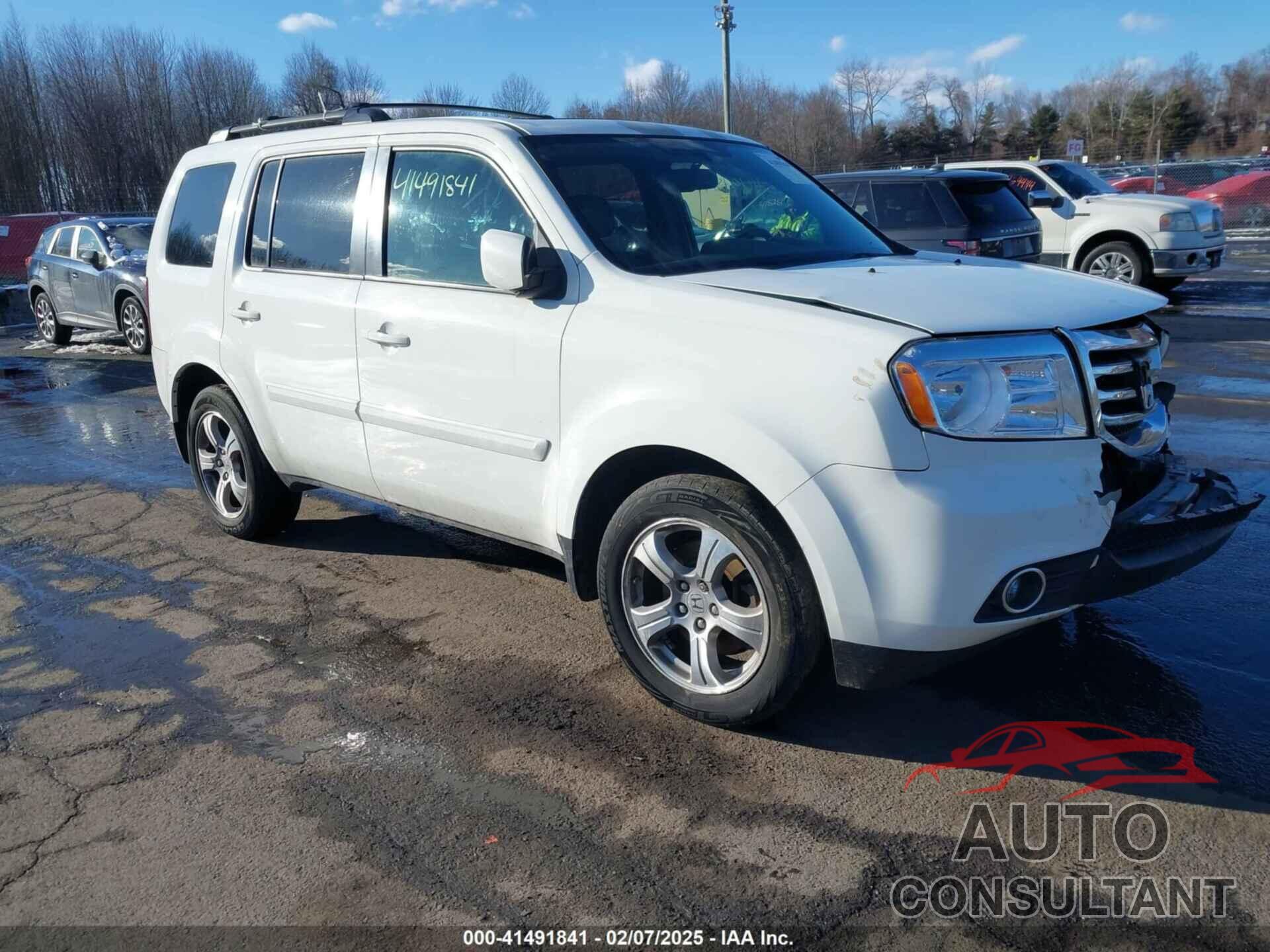HONDA PILOT 2013 - 5FNYF4H50DB040434