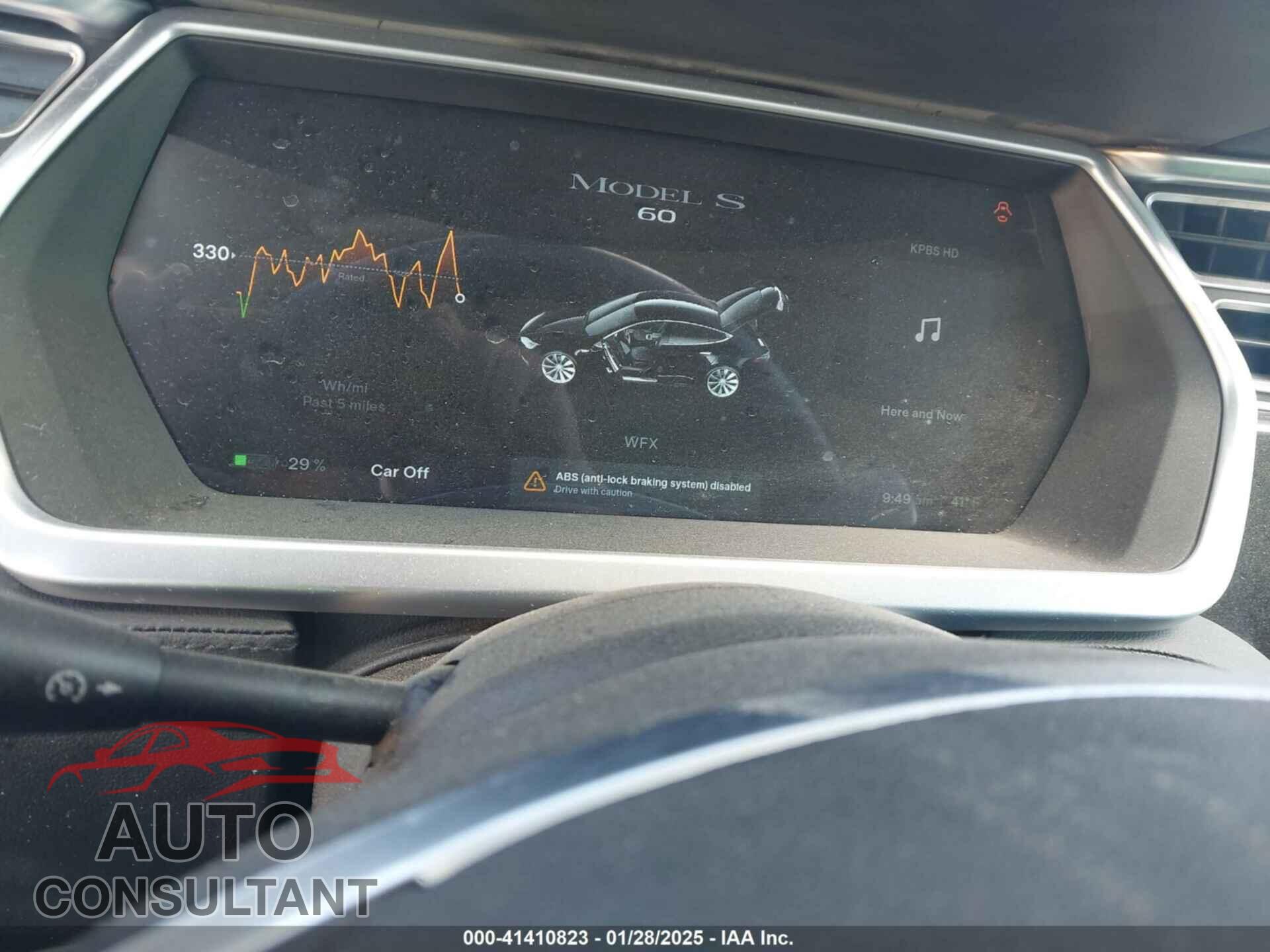TESLA MODEL S 2013 - 5YJSA1AC9DFP10929