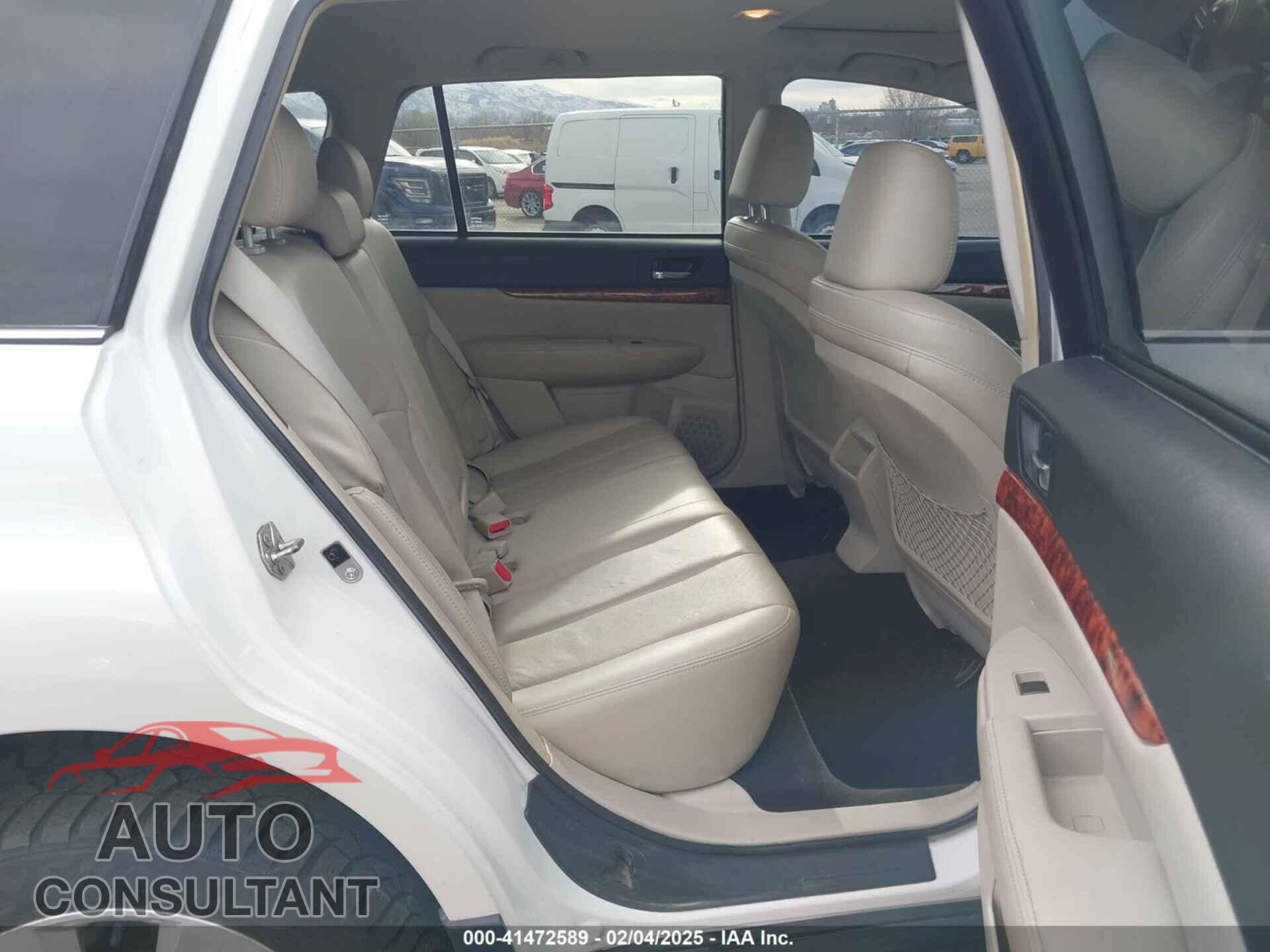 SUBARU OUTBACK 2012 - 4S4BRCKC0C3254233