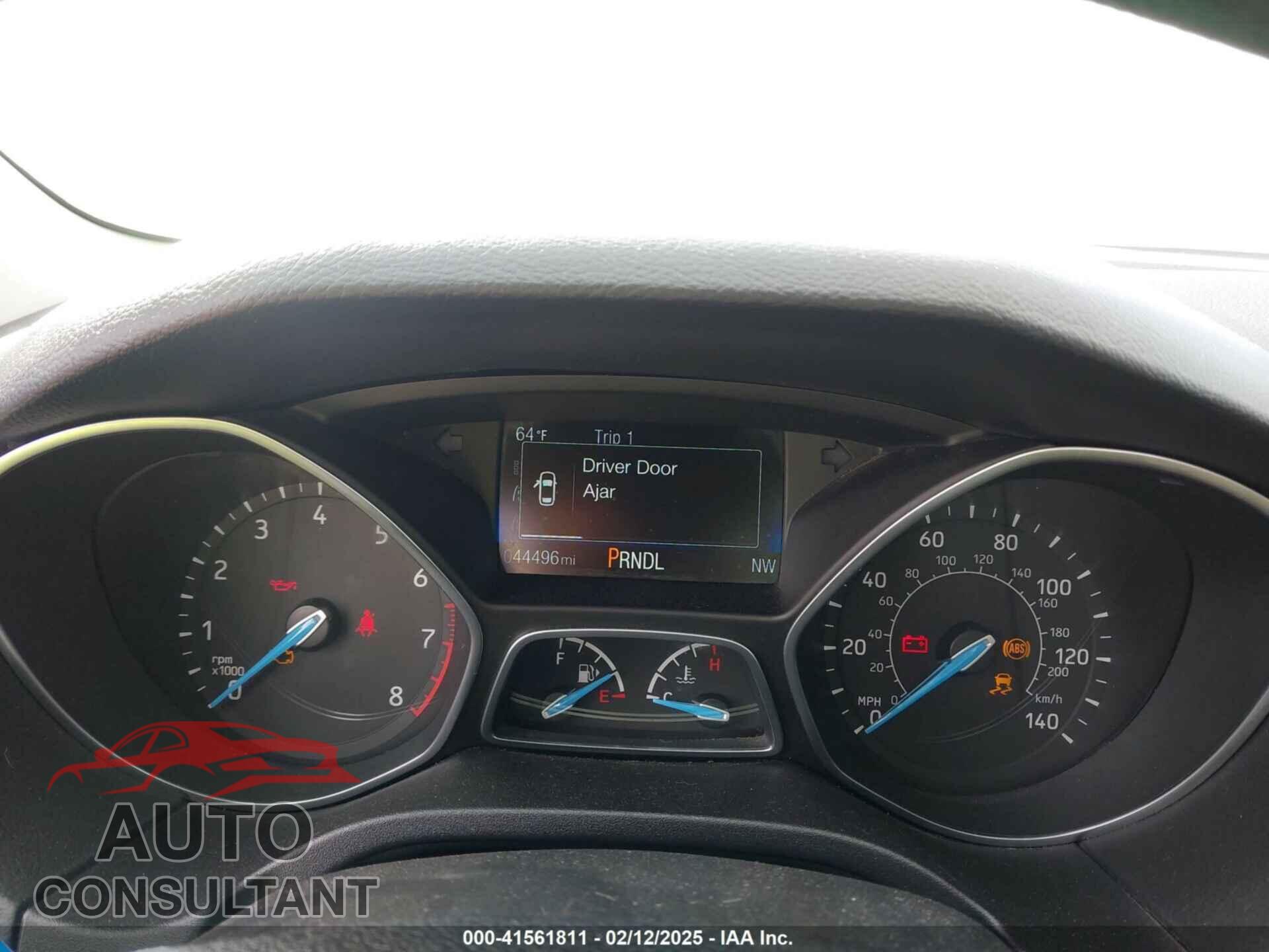 FORD FOCUS 2016 - 1FADP3F29GL326918