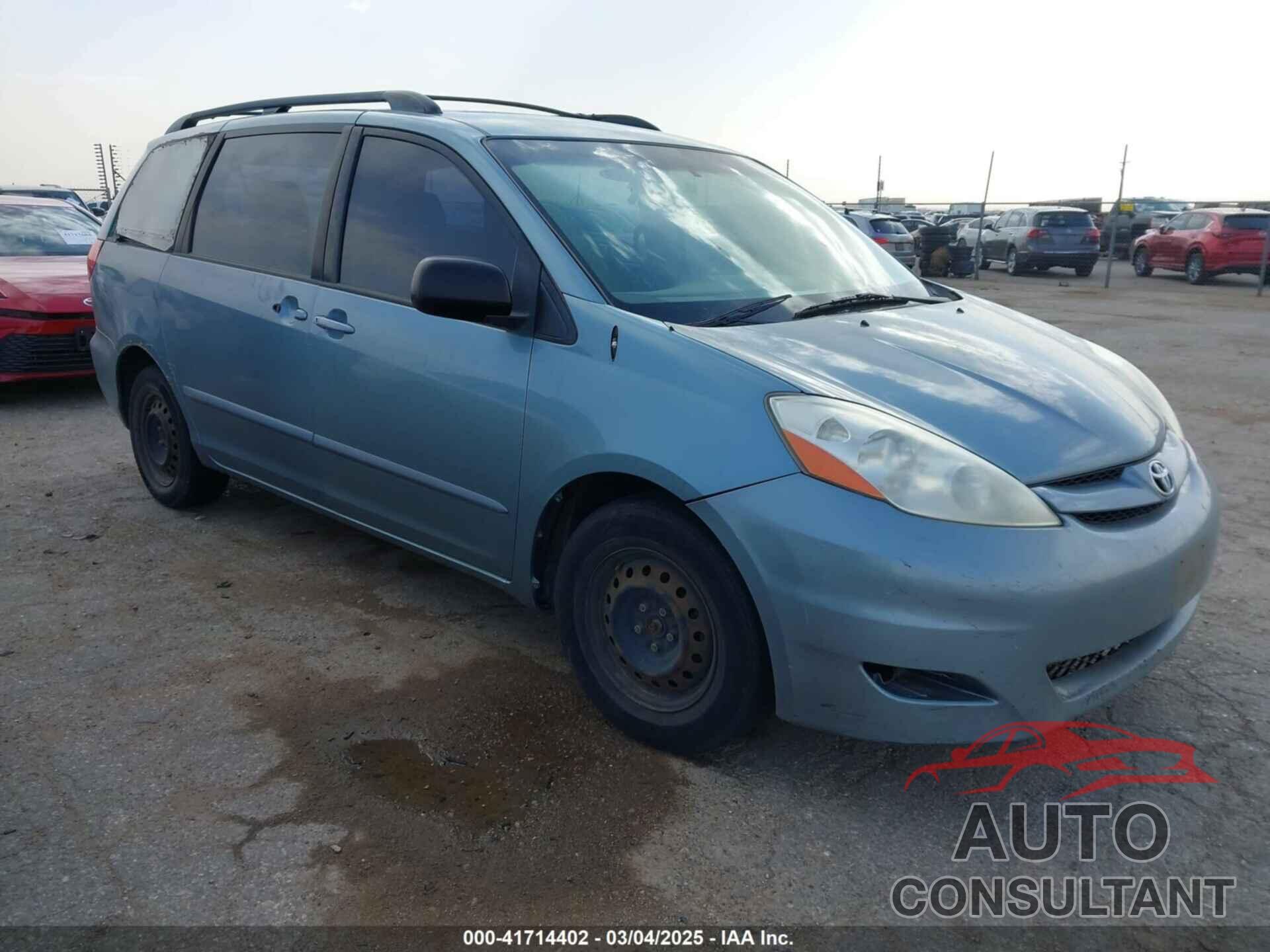 TOYOTA SIENNA 2009 - 5TDZK23CX9S227905