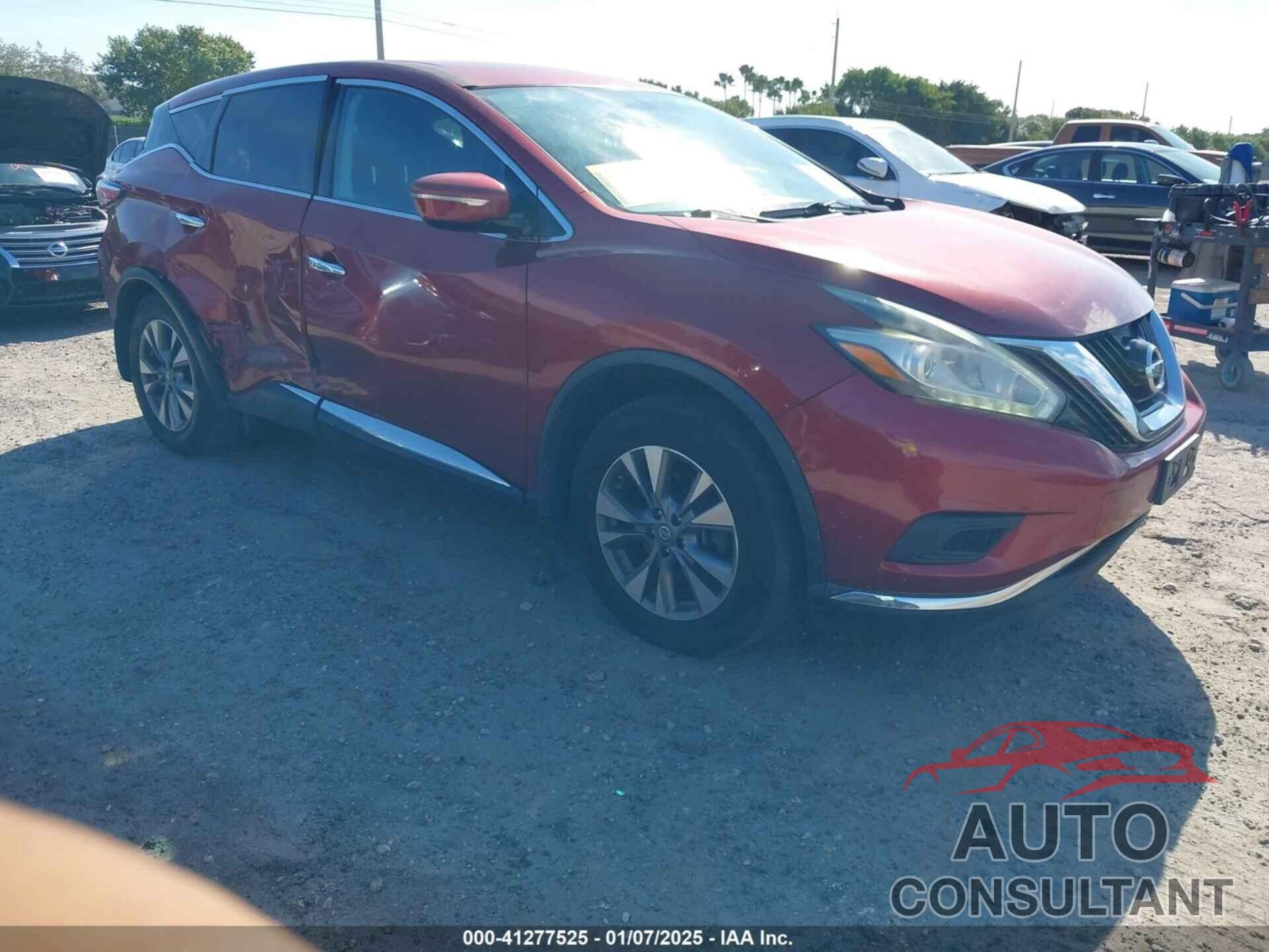 NISSAN MURANO 2015 - 5N1AZ2MH1FN249484