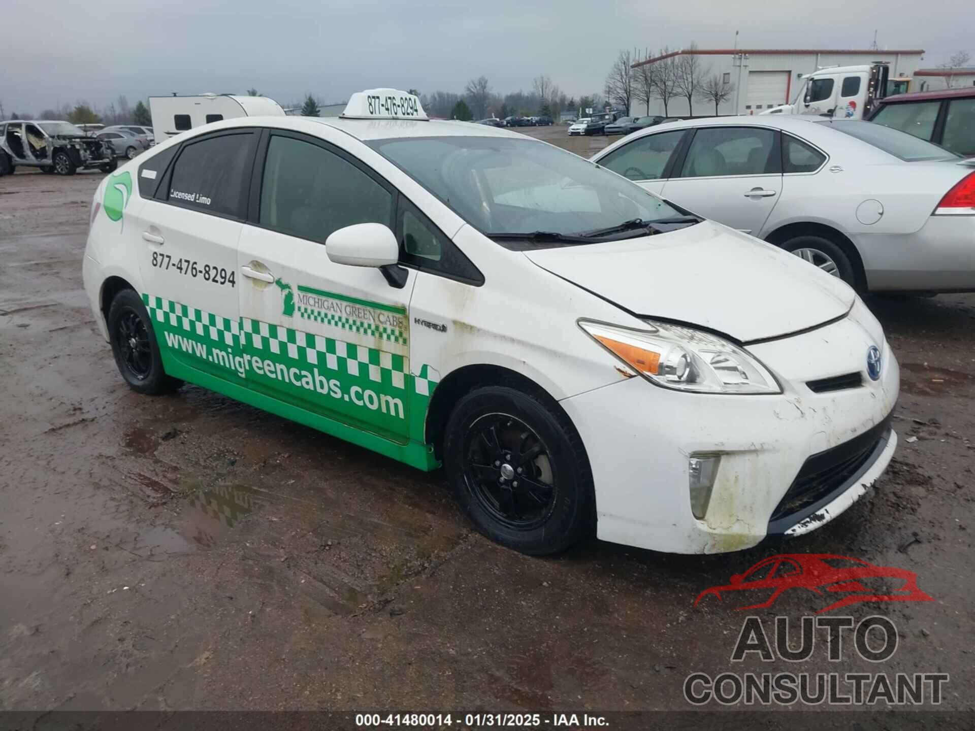 TOYOTA PRIUS 2012 - JTDKN3DU9C5431551