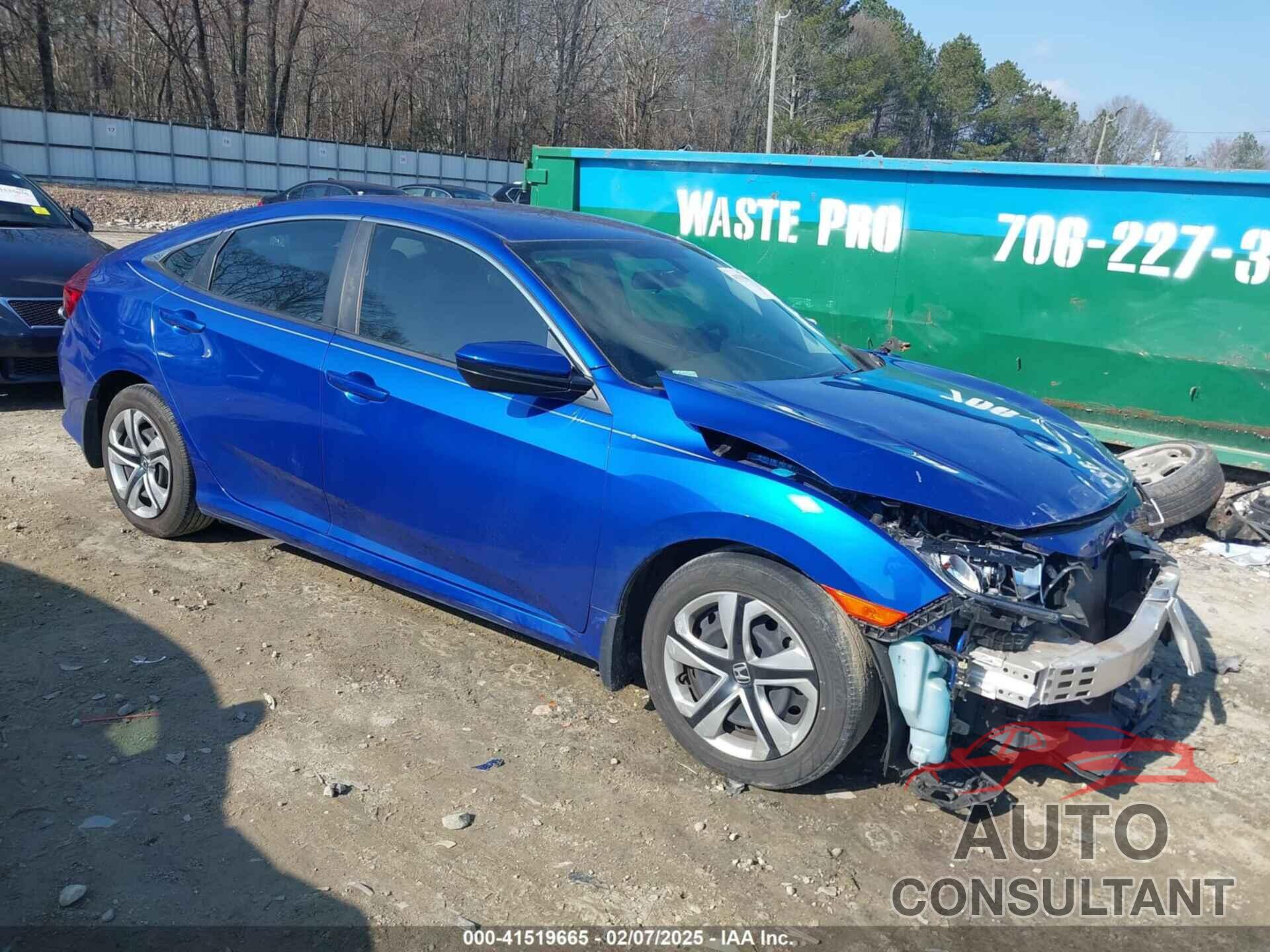 HONDA CIVIC 2017 - 19XFC2F54HE061614