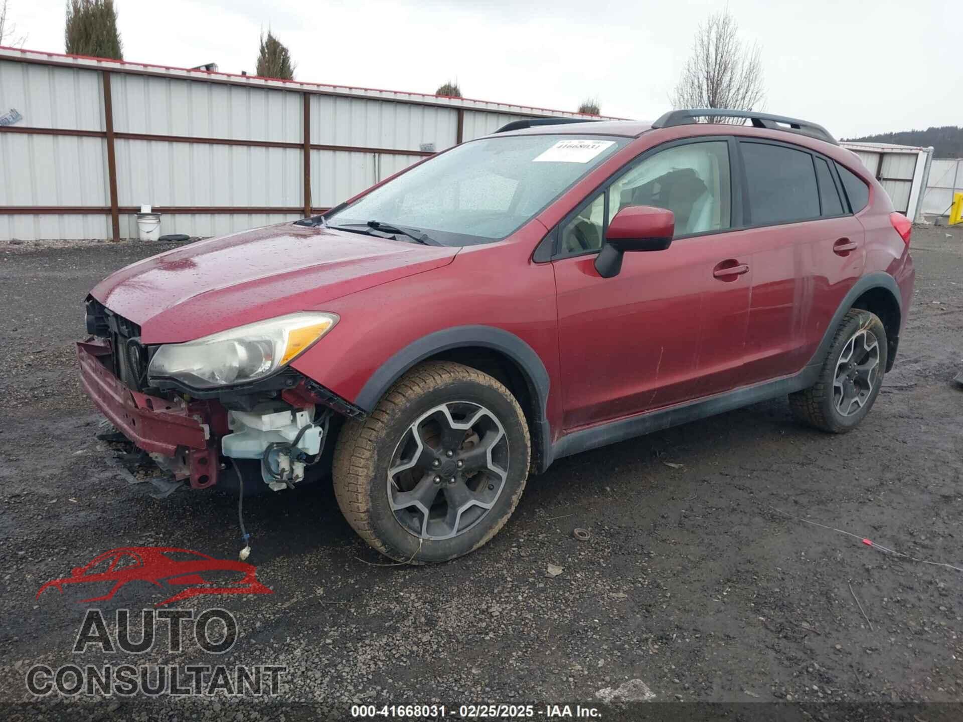 SUBARU XV CROSSTREK 2013 - JF2GPAKC5DH856443