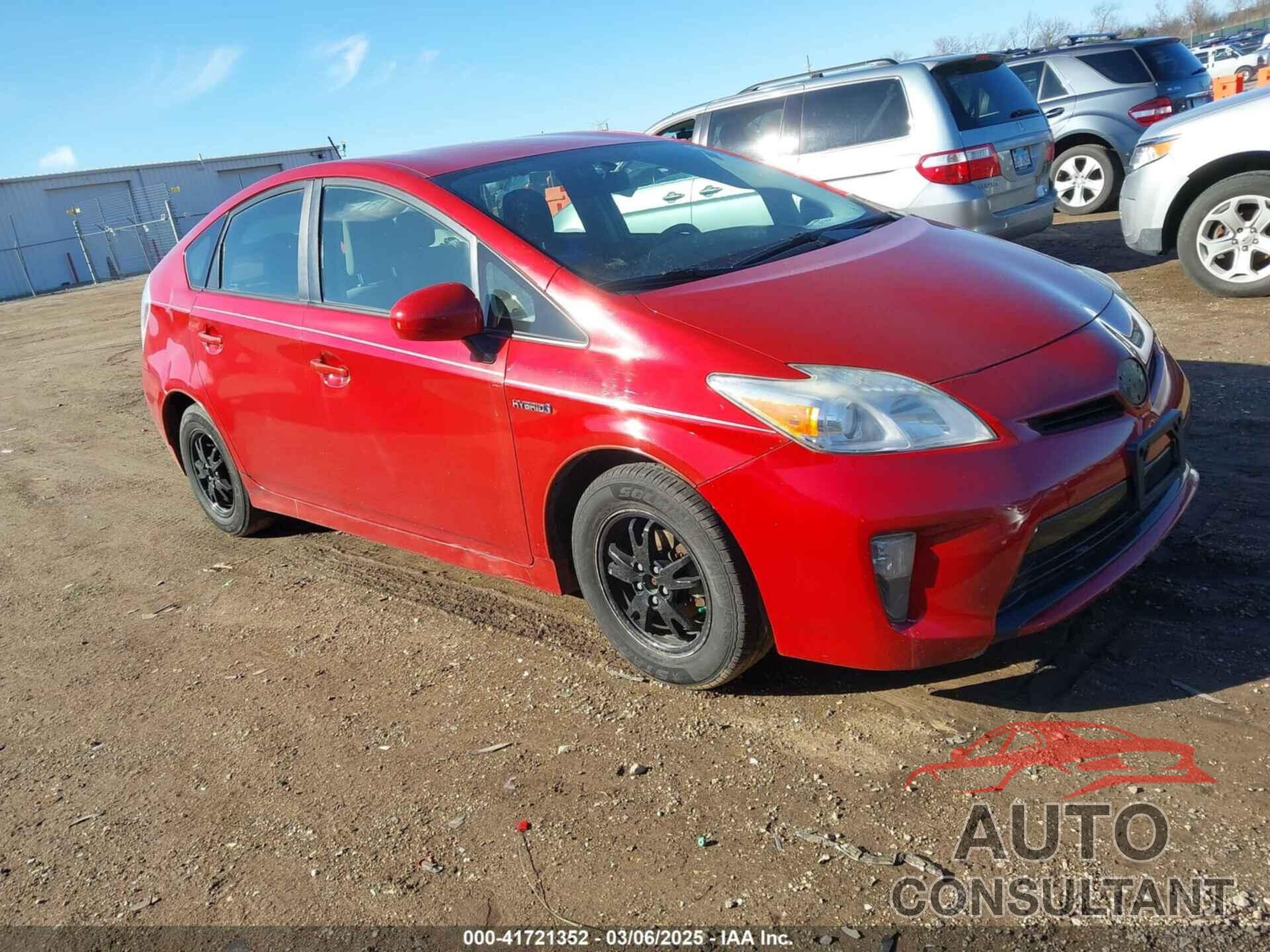 TOYOTA PRIUS 2013 - JTDKN3DU9D5661513