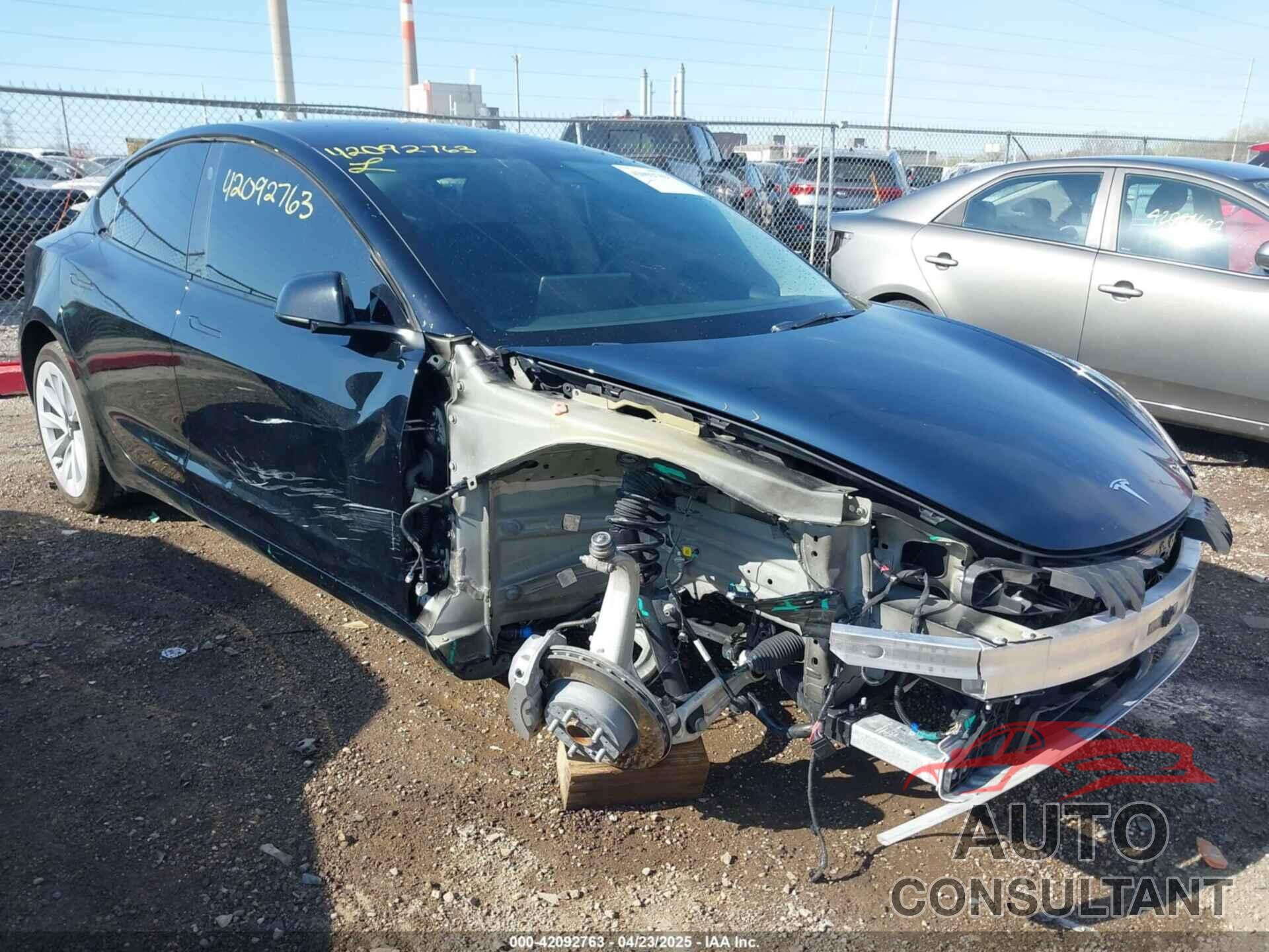 TESLA MODEL 3 2022 - 5YJ3E1EA9NF286123