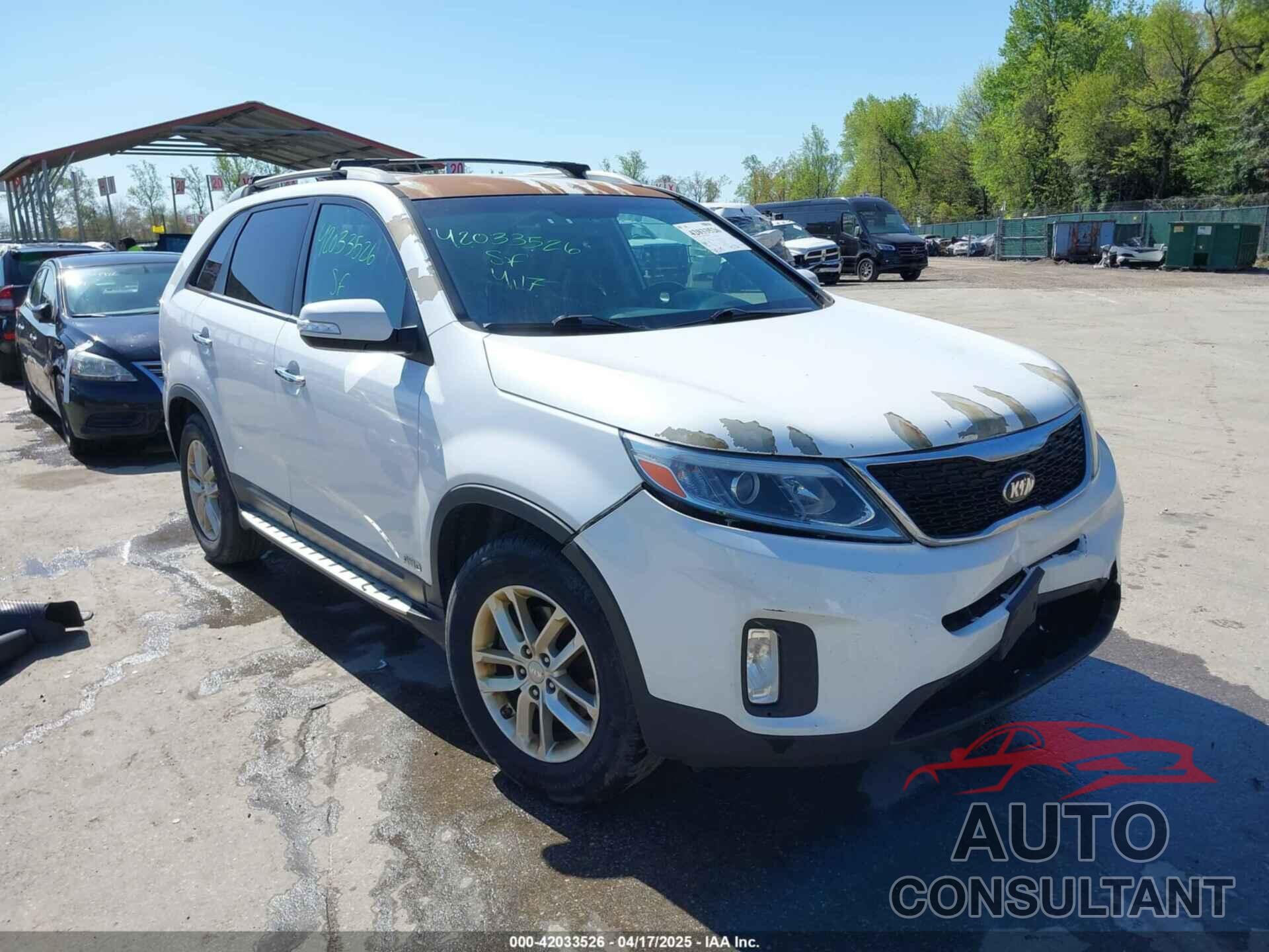 KIA SORENTO 2015 - 5XYKTDA65FG634398