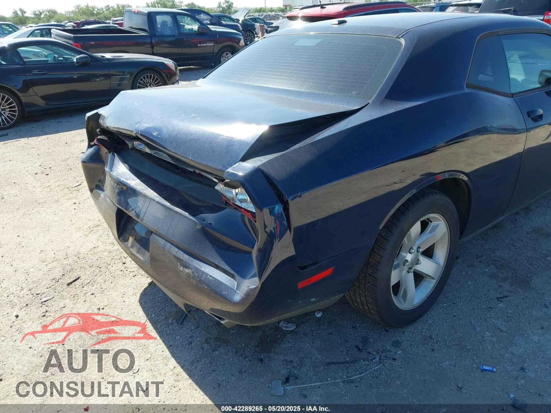 DODGE CHALLENGER 2012 - 2C3CDYAG8CH137655