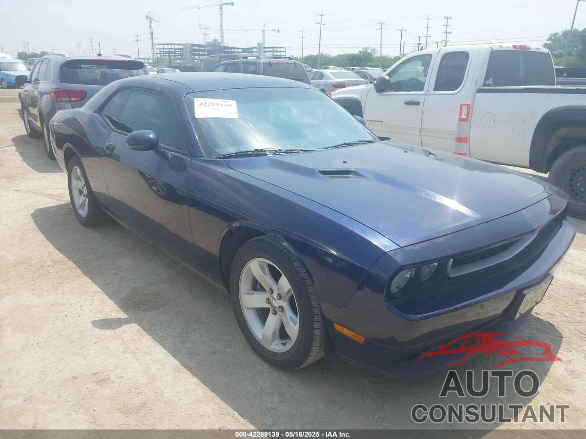 DODGE CHALLENGER 2013 - 2C3CDYAG9DH578888