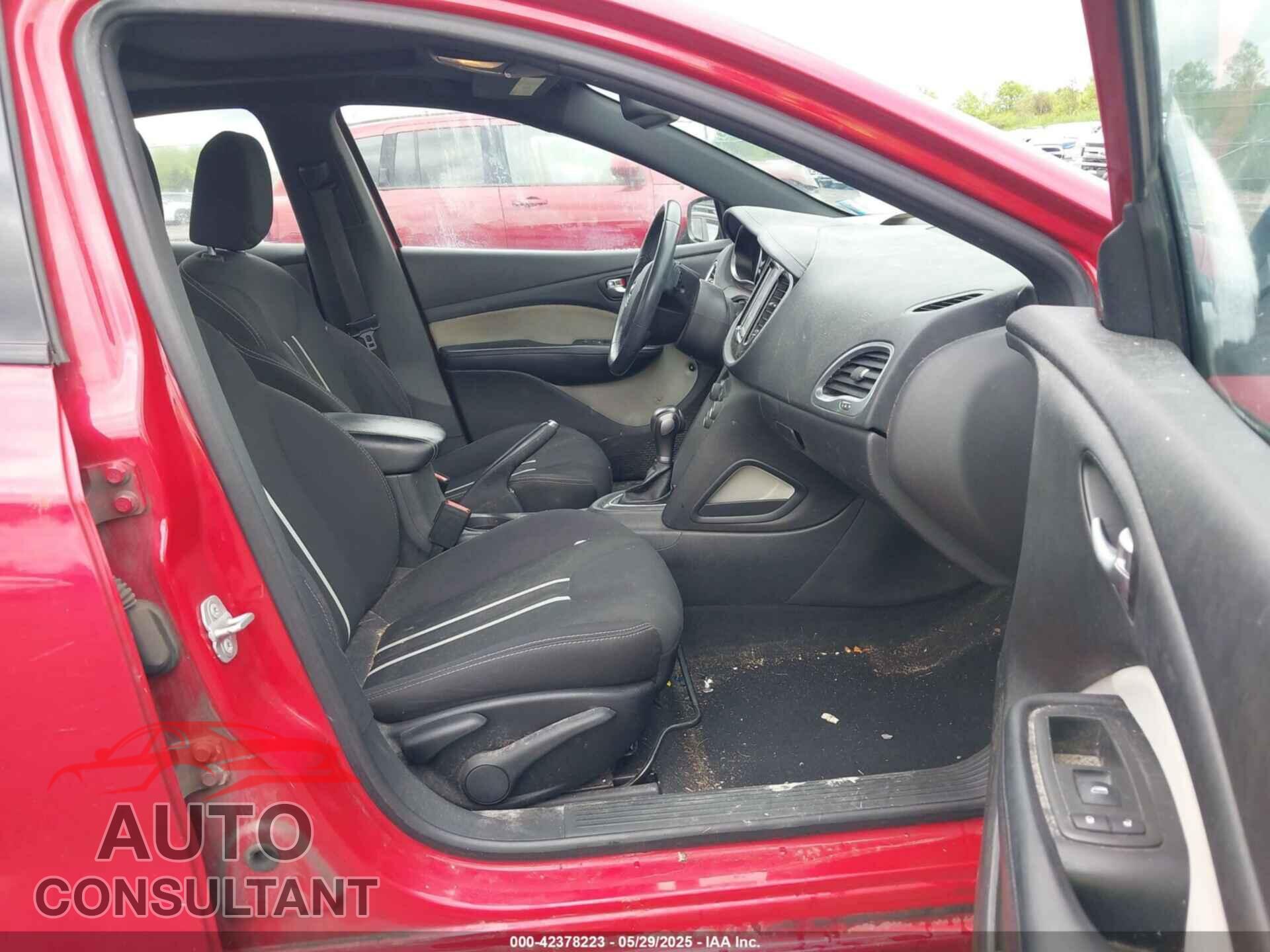 DODGE DART 2014 - 1C3CDFBB1ED799875