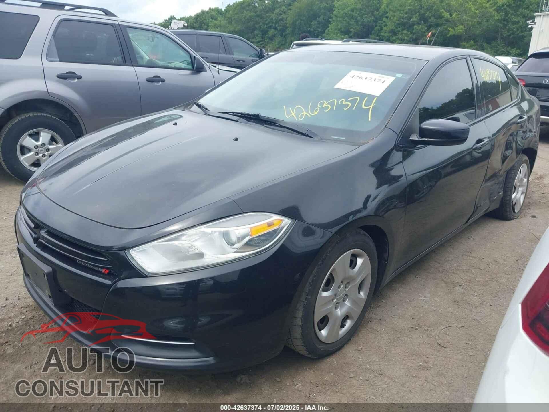 DODGE DART 2015 - 1C3CDFAA5FD141227