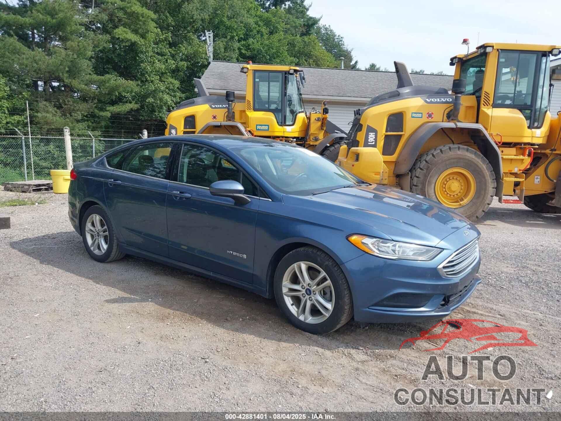 FORD FUSION HYBRID 2018 - 3FA6P0LU5JR203087