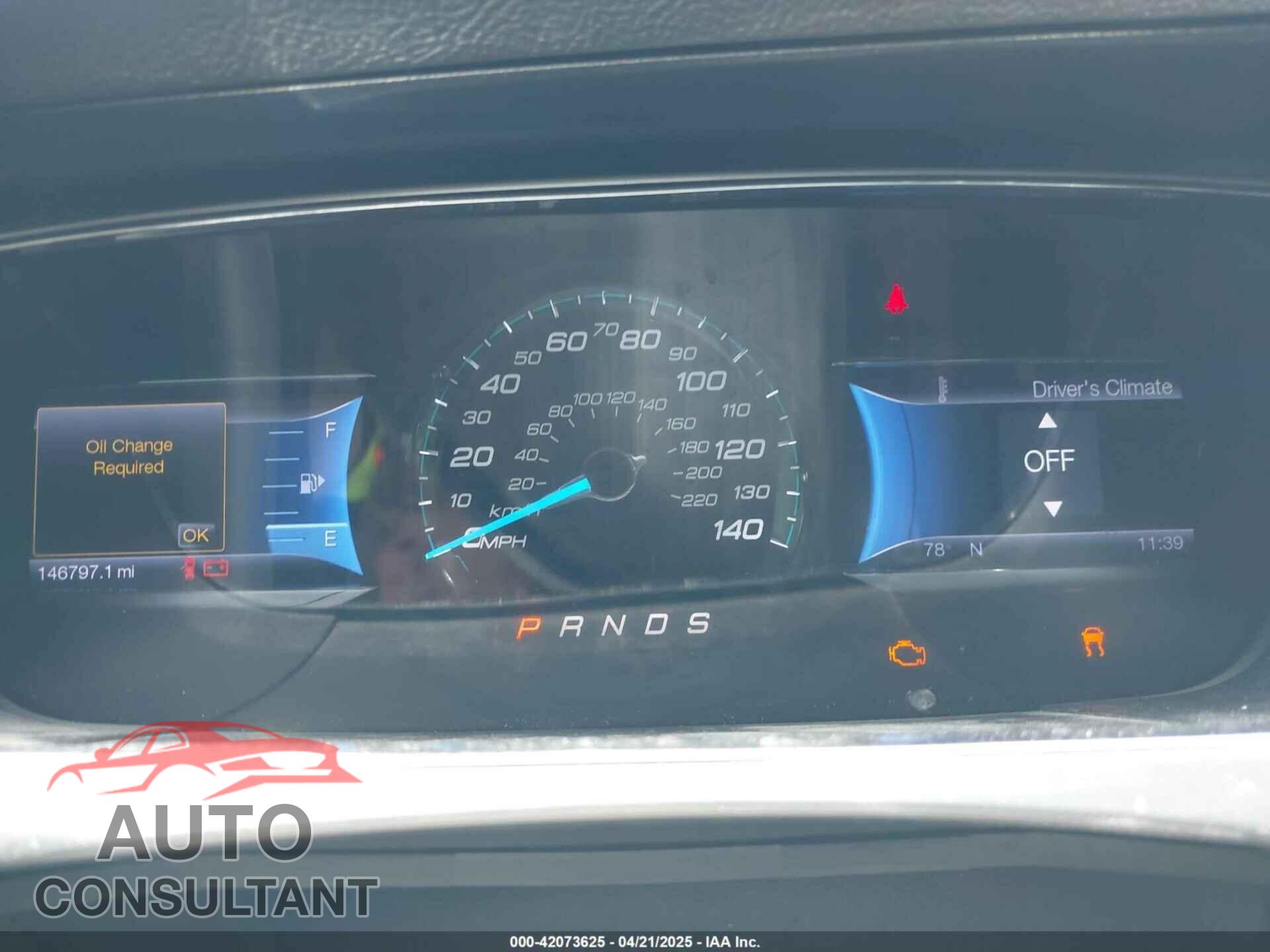 FORD TAURUS 2013 - 1FAHP2E80DG147902