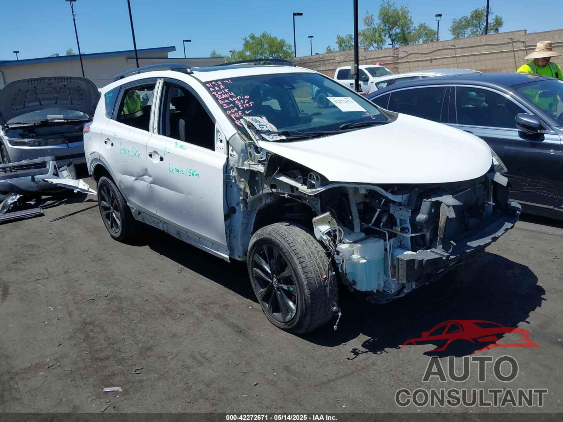 TOYOTA RAV4 2018 - 2T3WFREV3JW428904