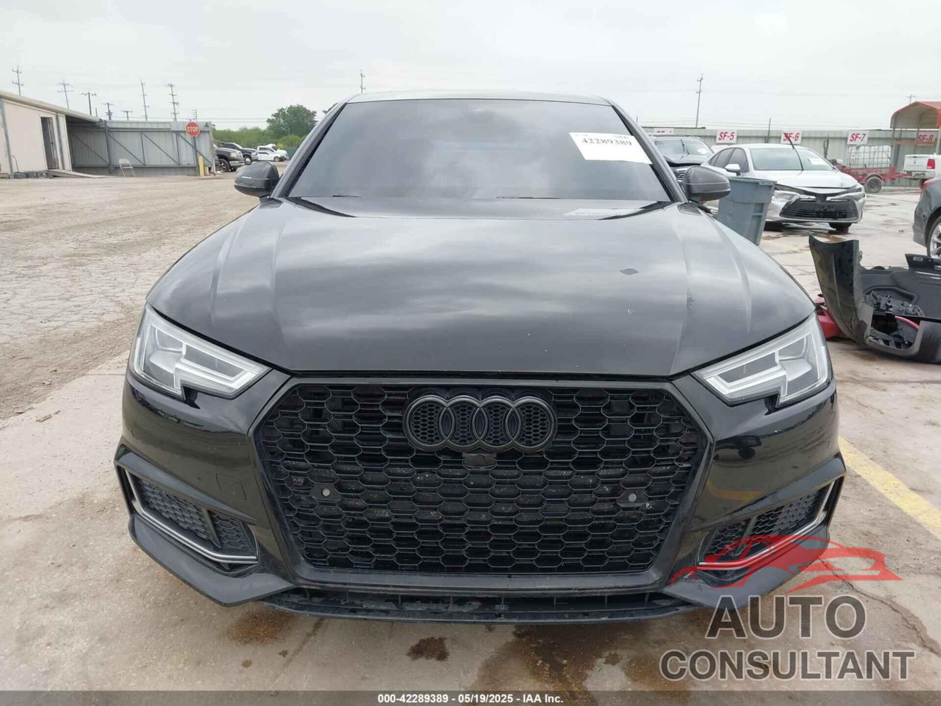 AUDI S4 2018 - WAUB4AF40JA164810